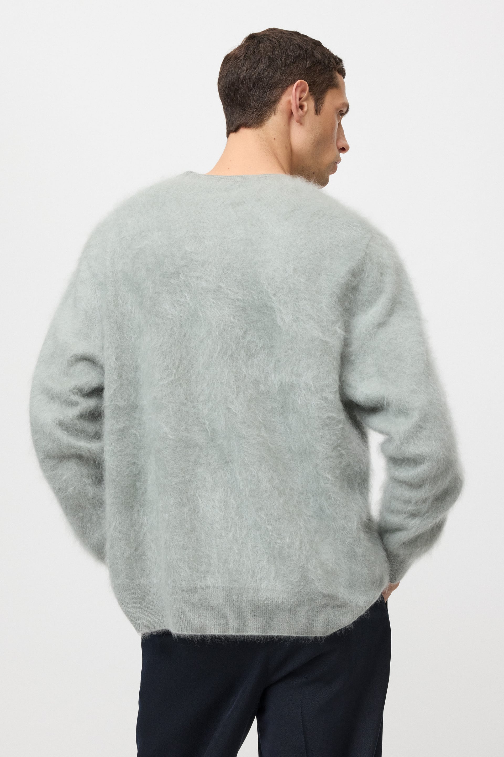 Men's brushed crewneck 3
