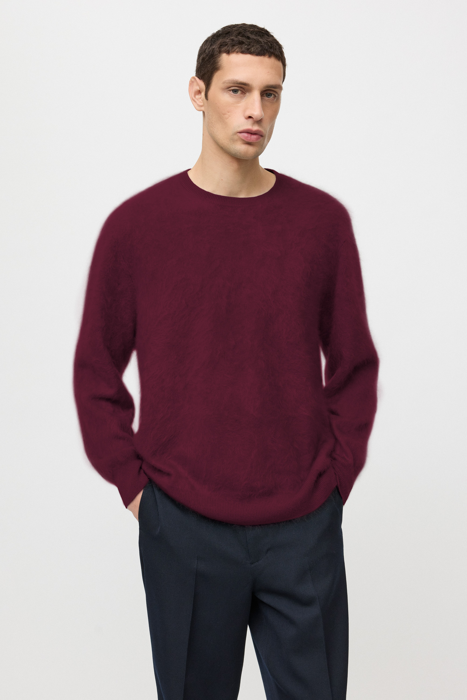 Men's brushed crewneck 2