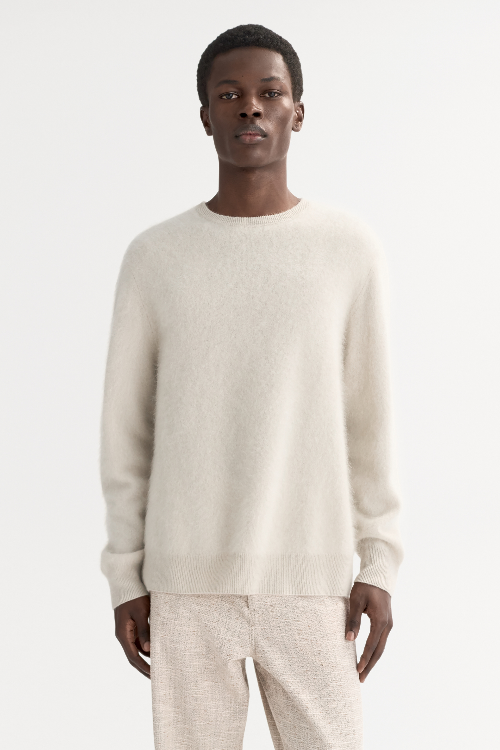 Men's brushed crewneck 2