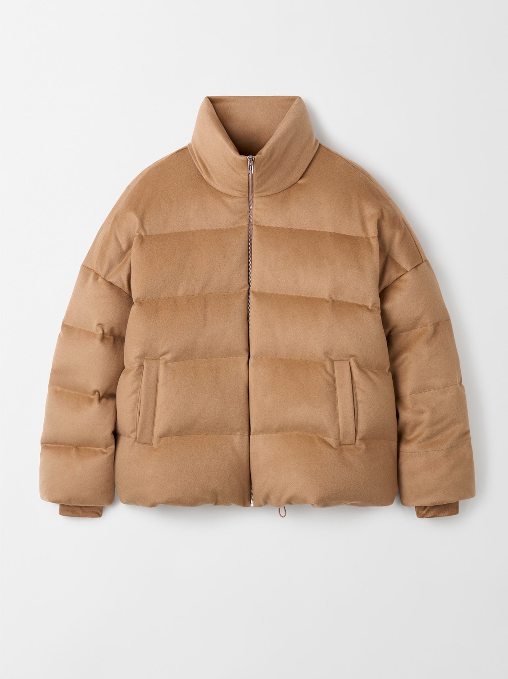 Puffer jacket Camel 1