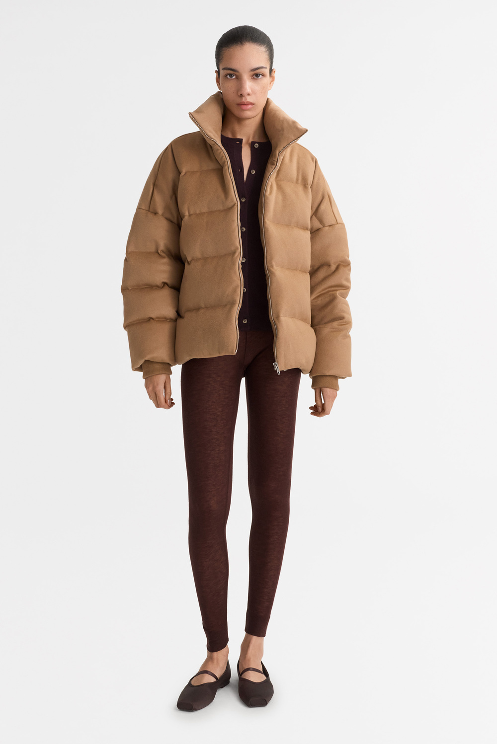 Short jacket - Jackets & Coats - Black | Soft Goat