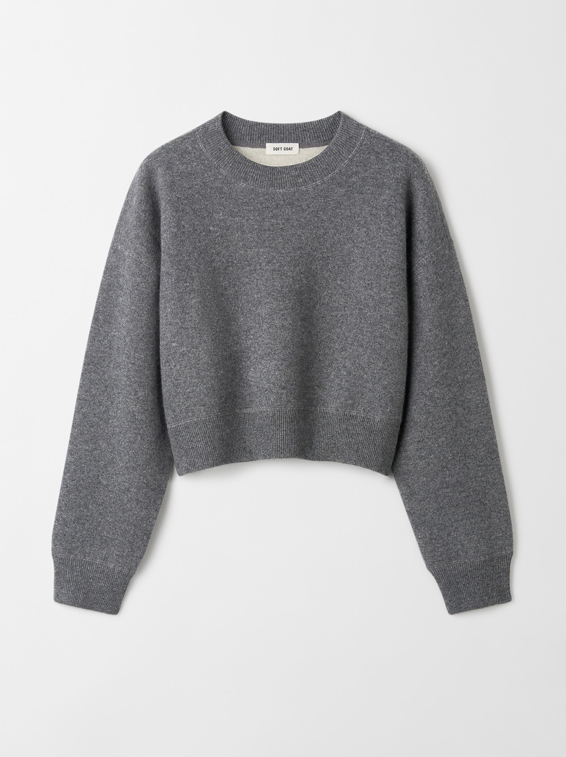 Double faced crewneck 1