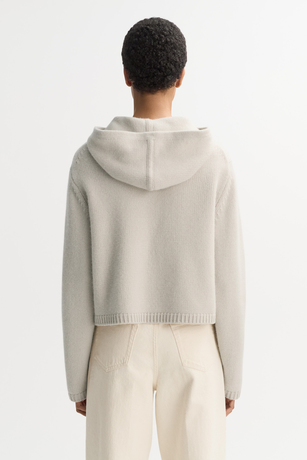 Chunky hoodie - Hoodies - Greige | Soft Goat