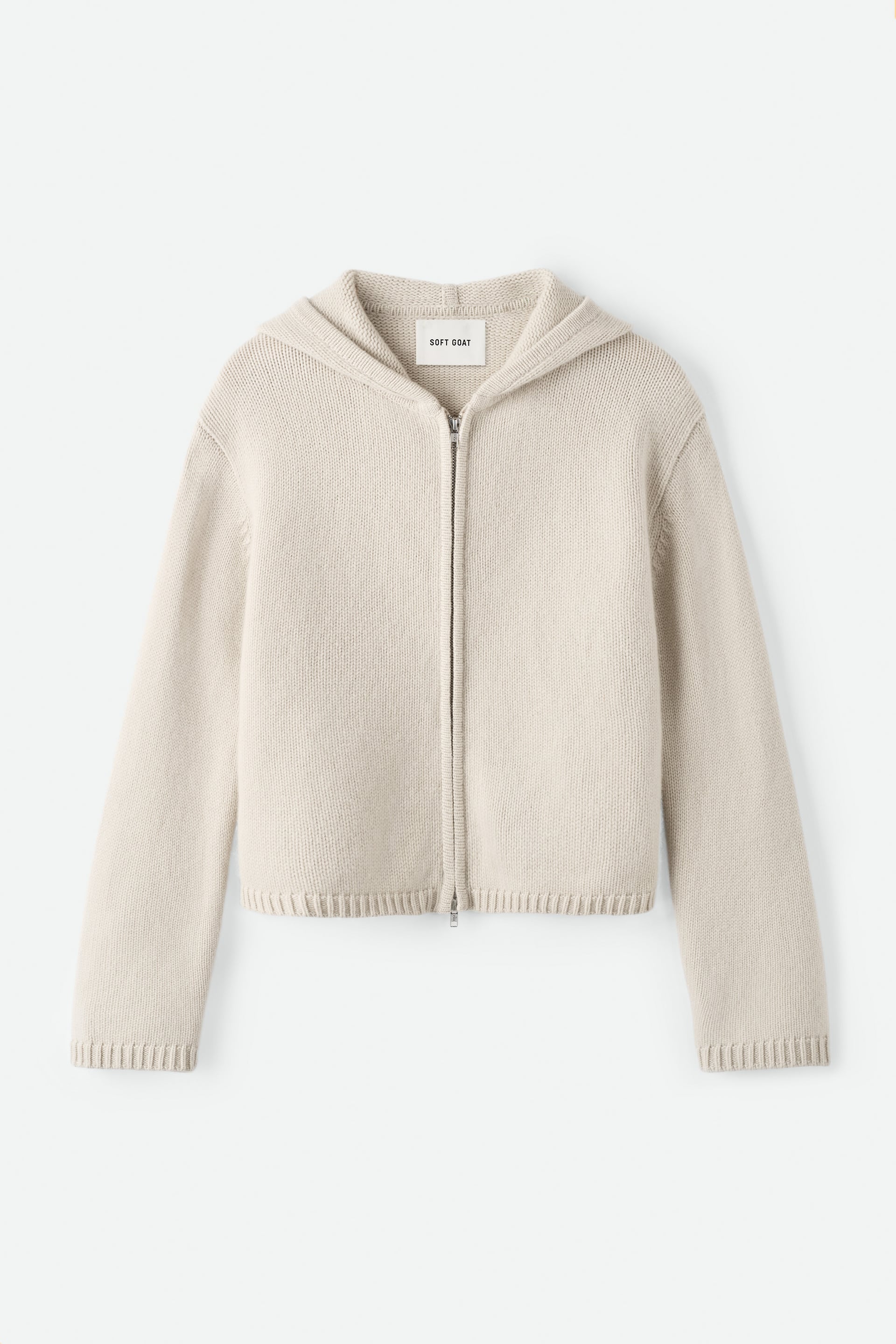 Chunky hoodie Chalk 1