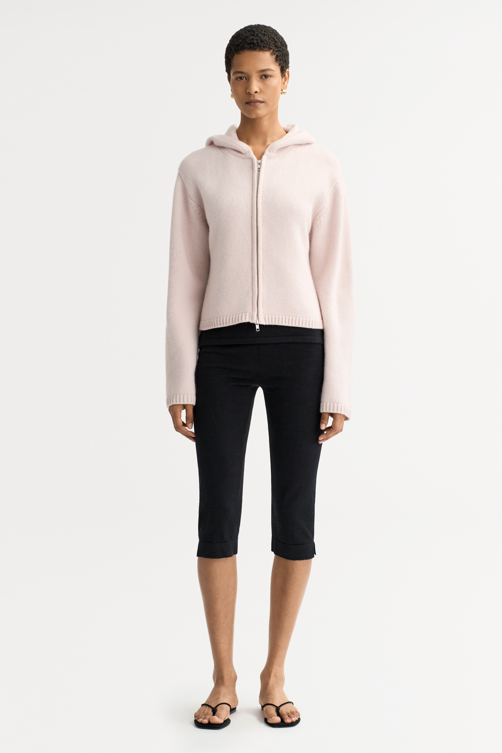 Chunky hoodie - Hoodies - Black | Soft Goat