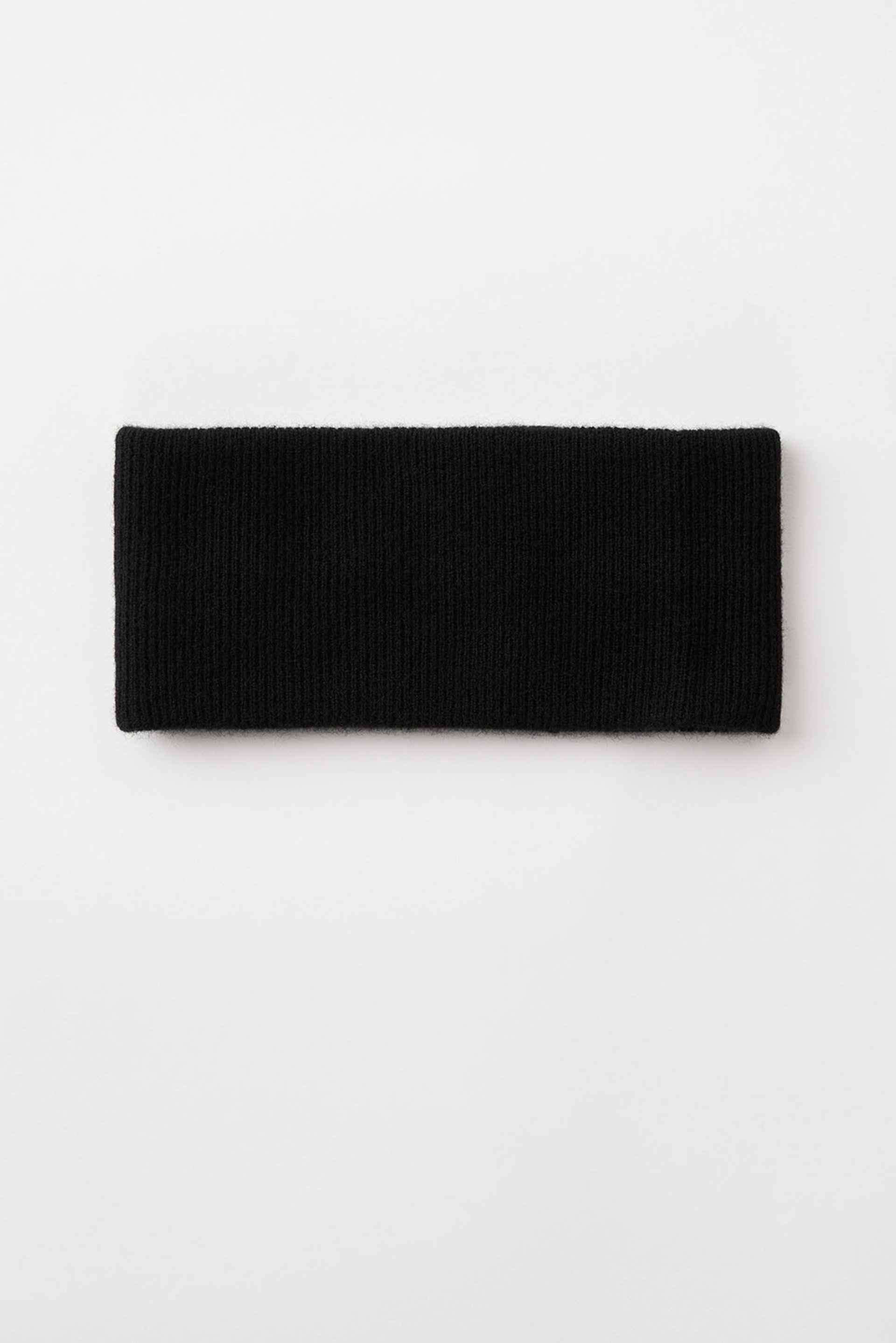 Knitted headband Black 1