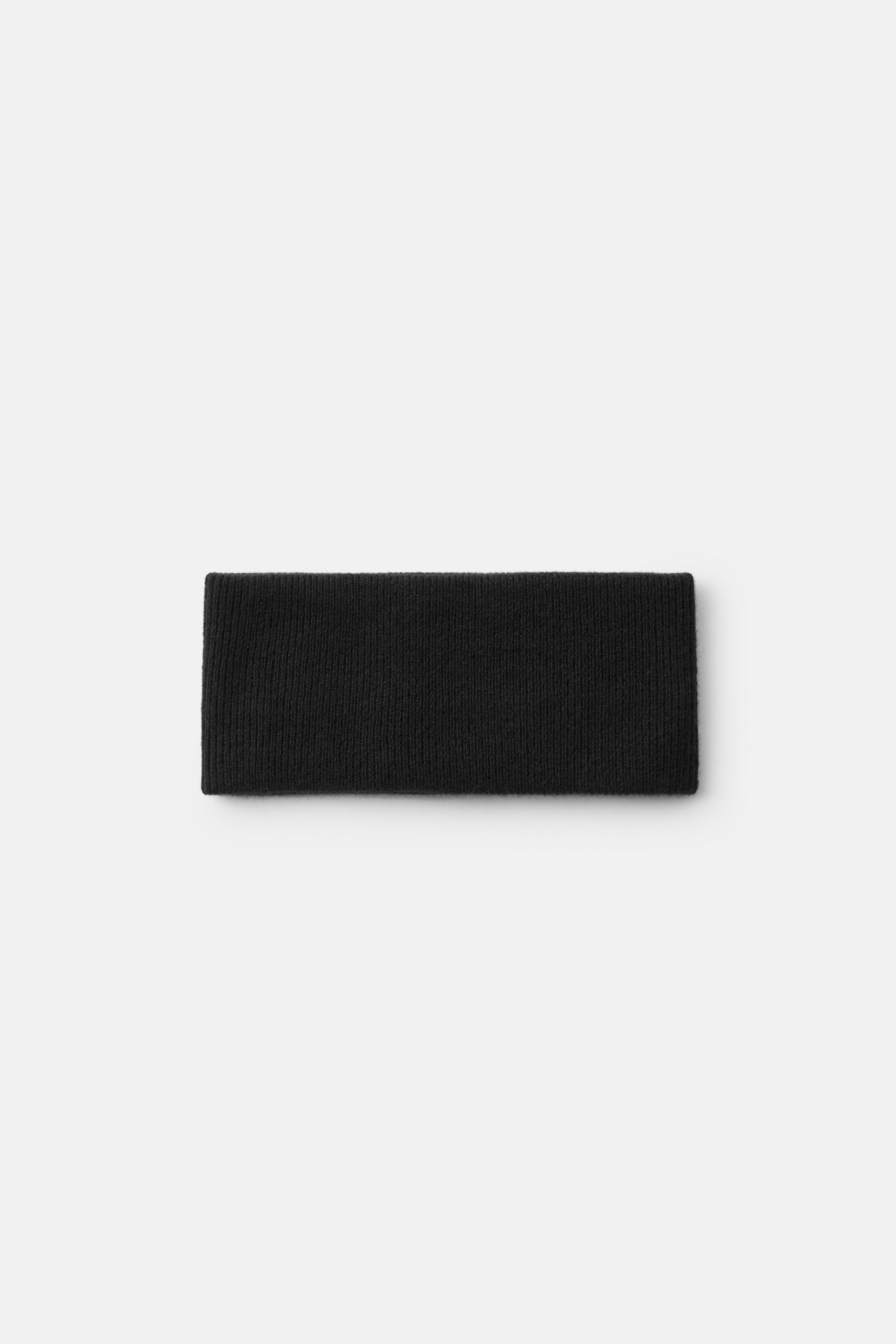Knitted headband Black 1