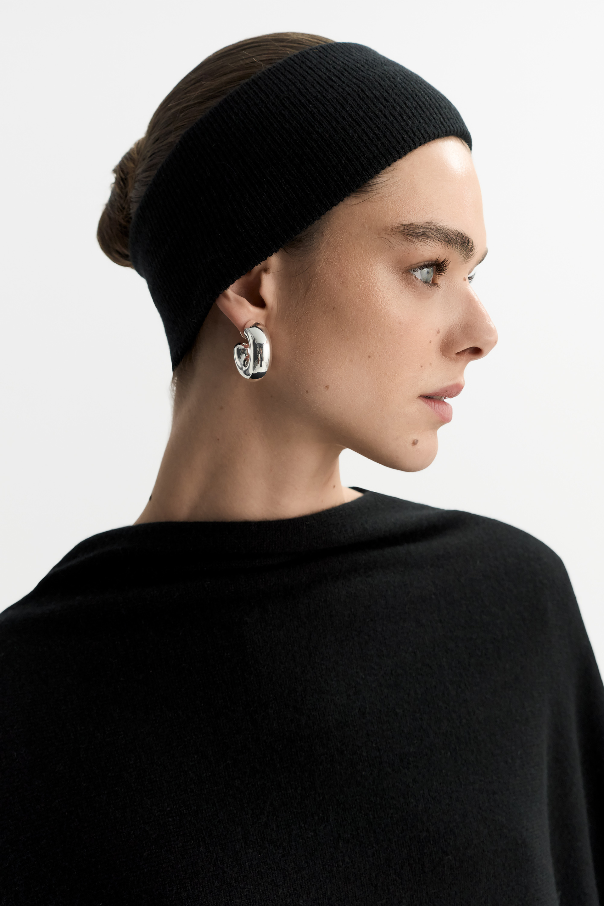 Knitted headband Black 2