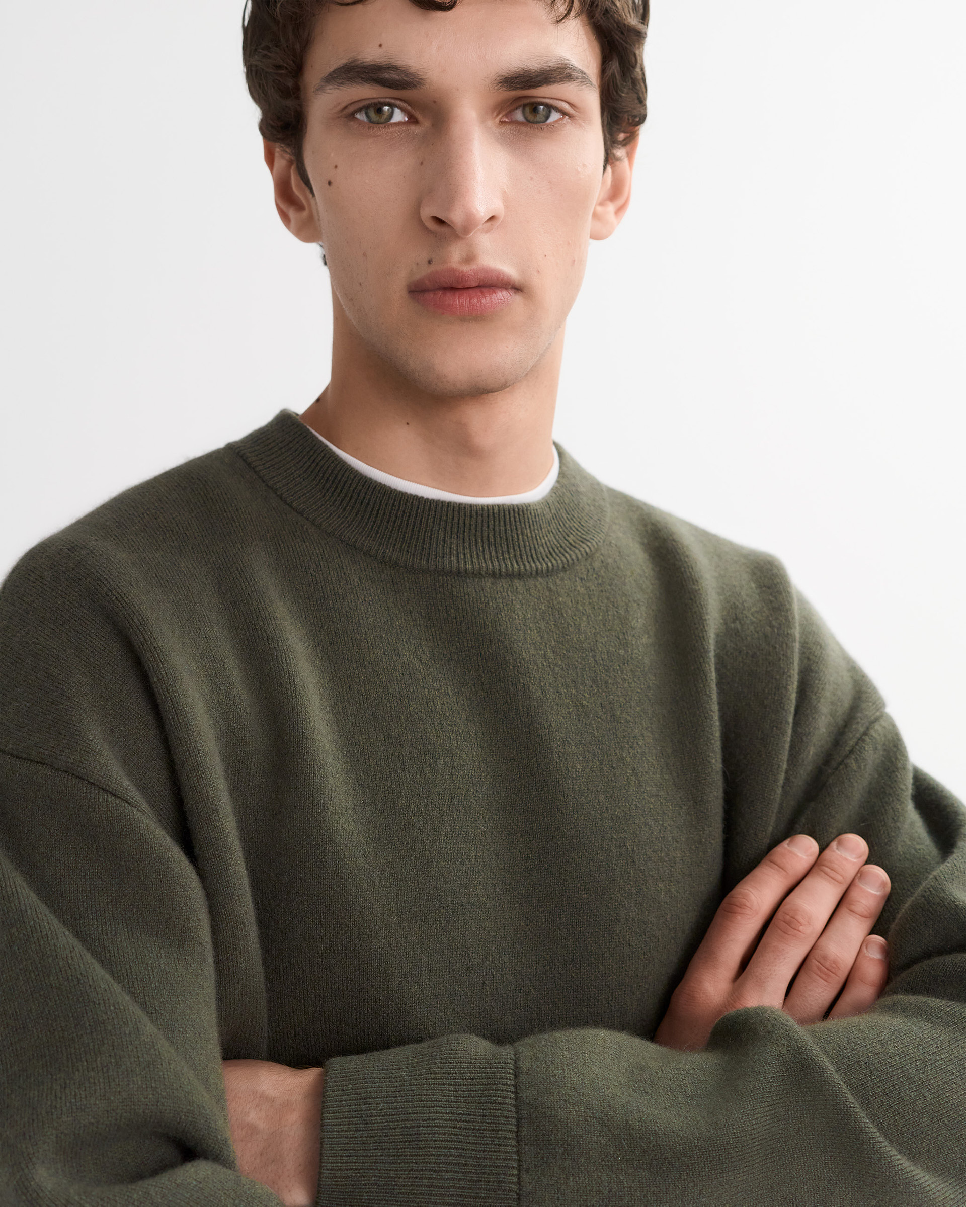 Men's Double Faced Crewneck 4
