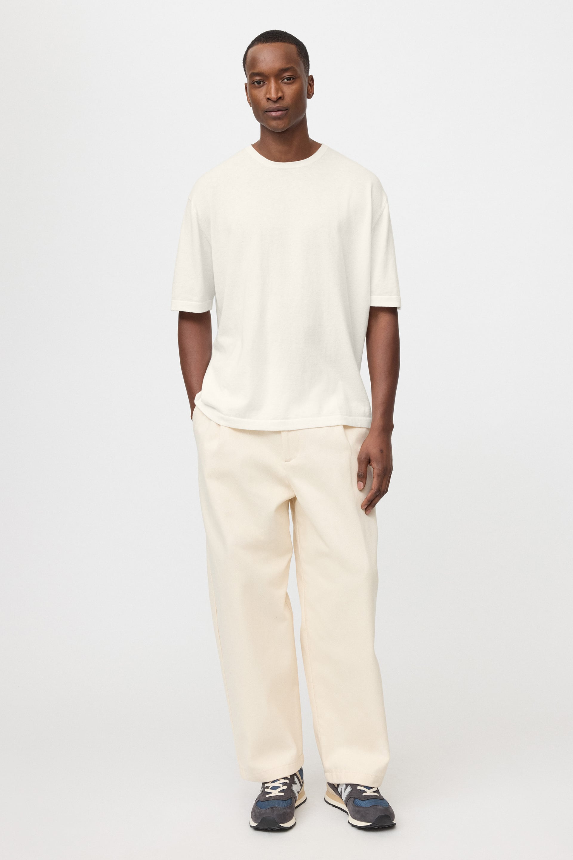 Men's T-shirt Feather White 2
