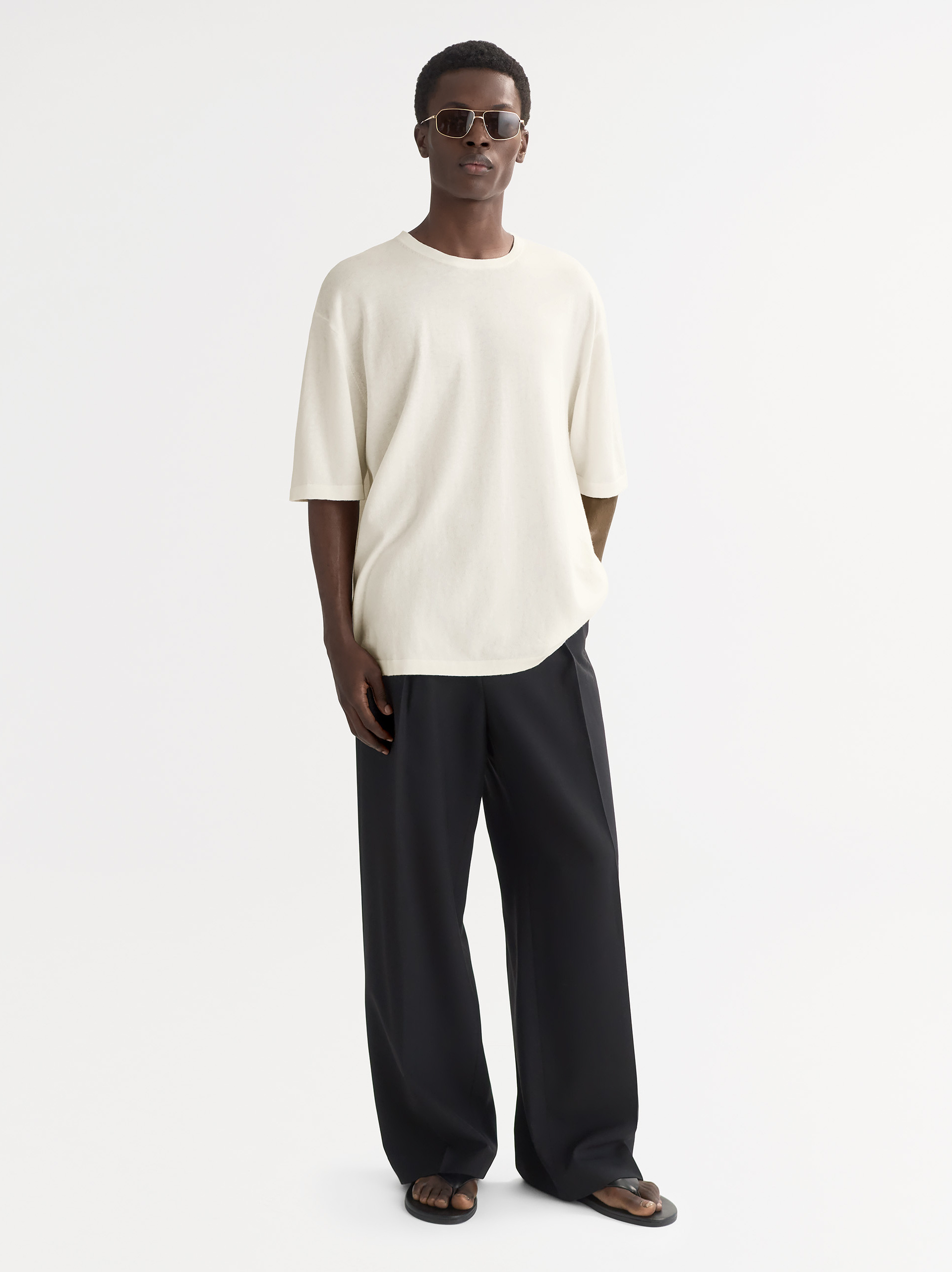 Men's T-shirt Feather White 2