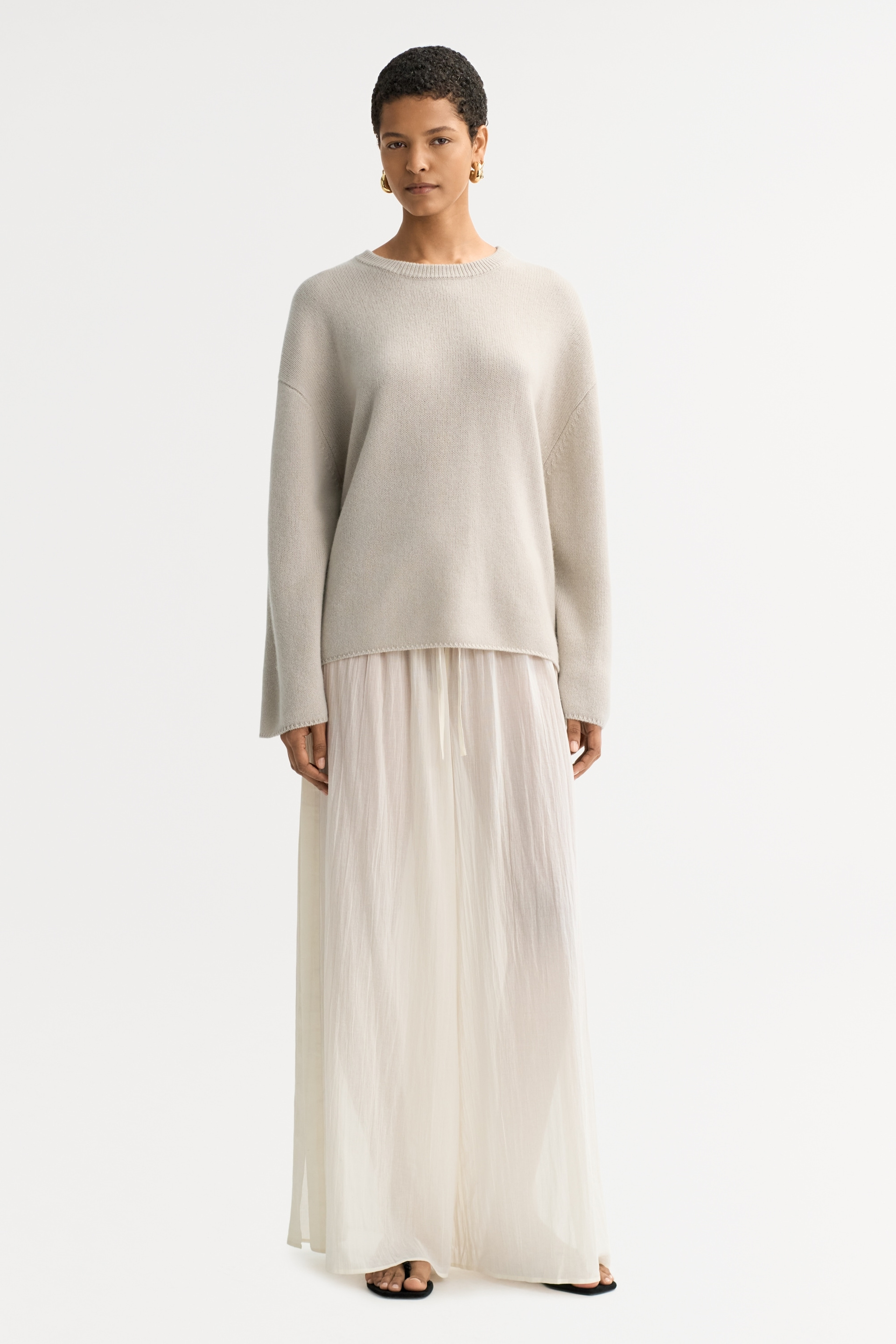 Relaxed fit crewneck 0