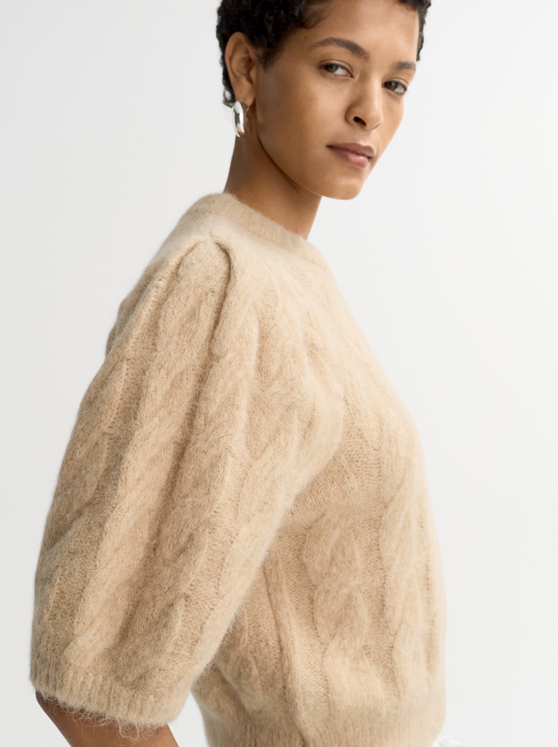 Alpaca top Light Camel 2