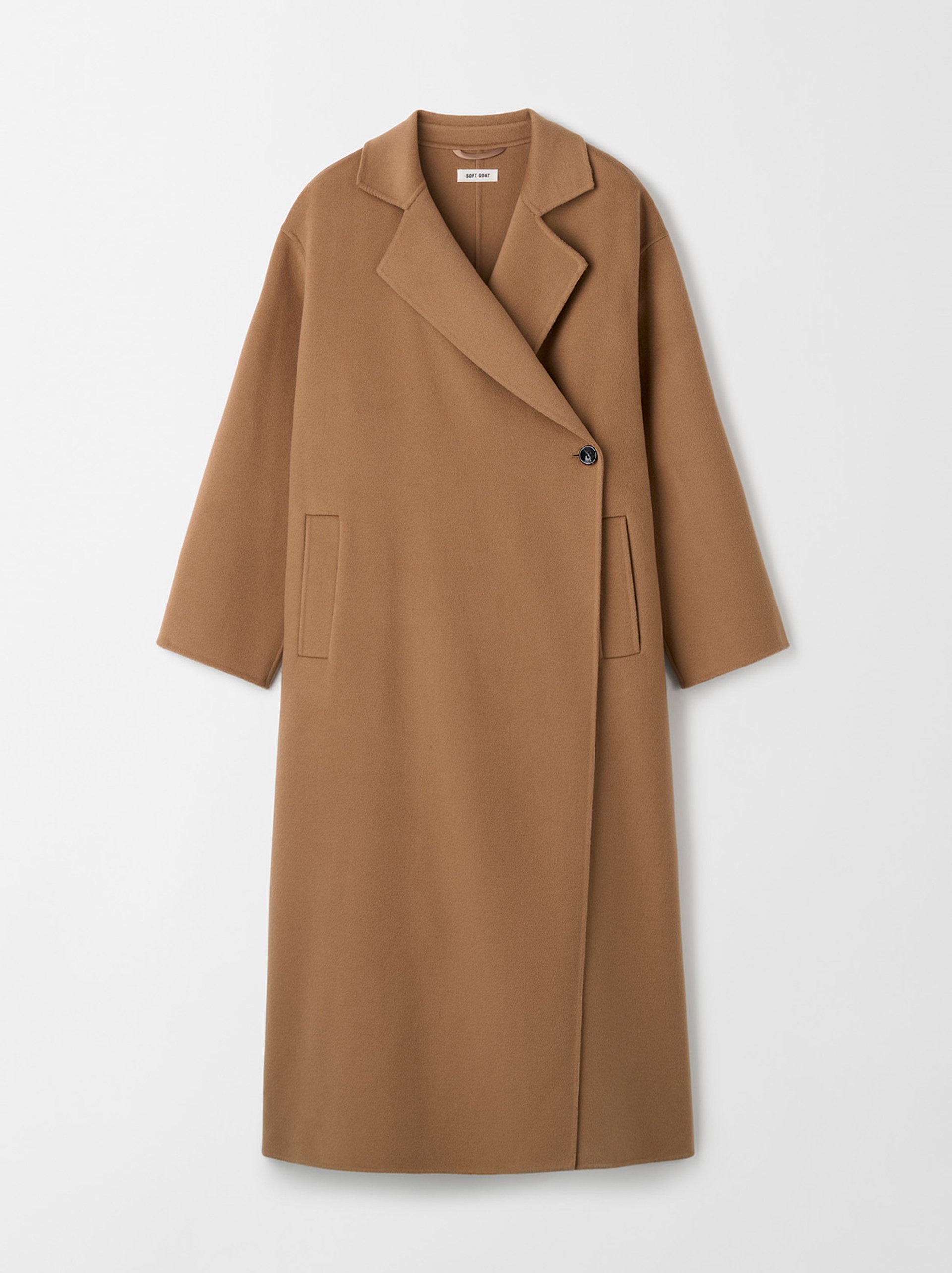 Oversized coat Camel 1