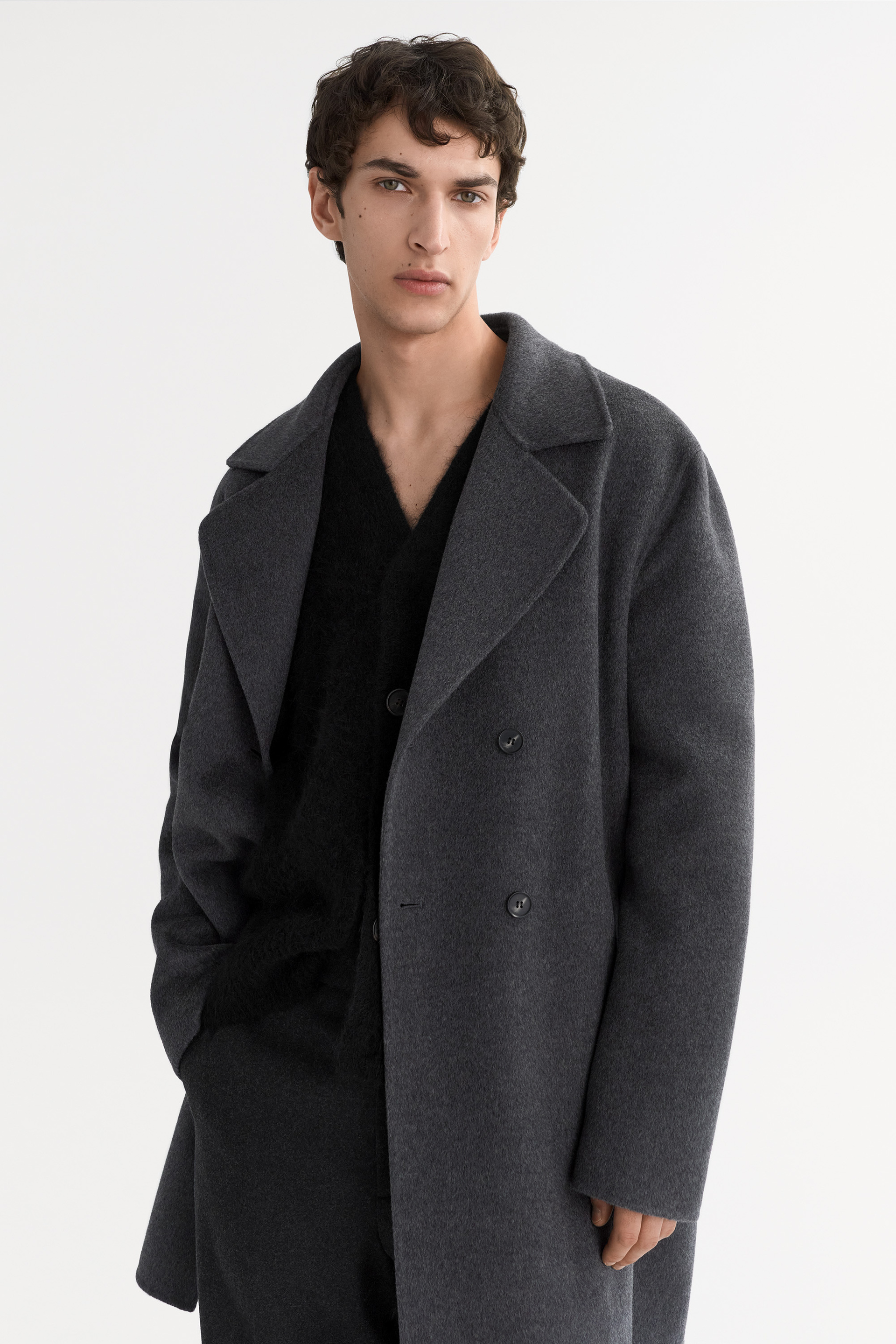 Men's Double Breasted Coat 2