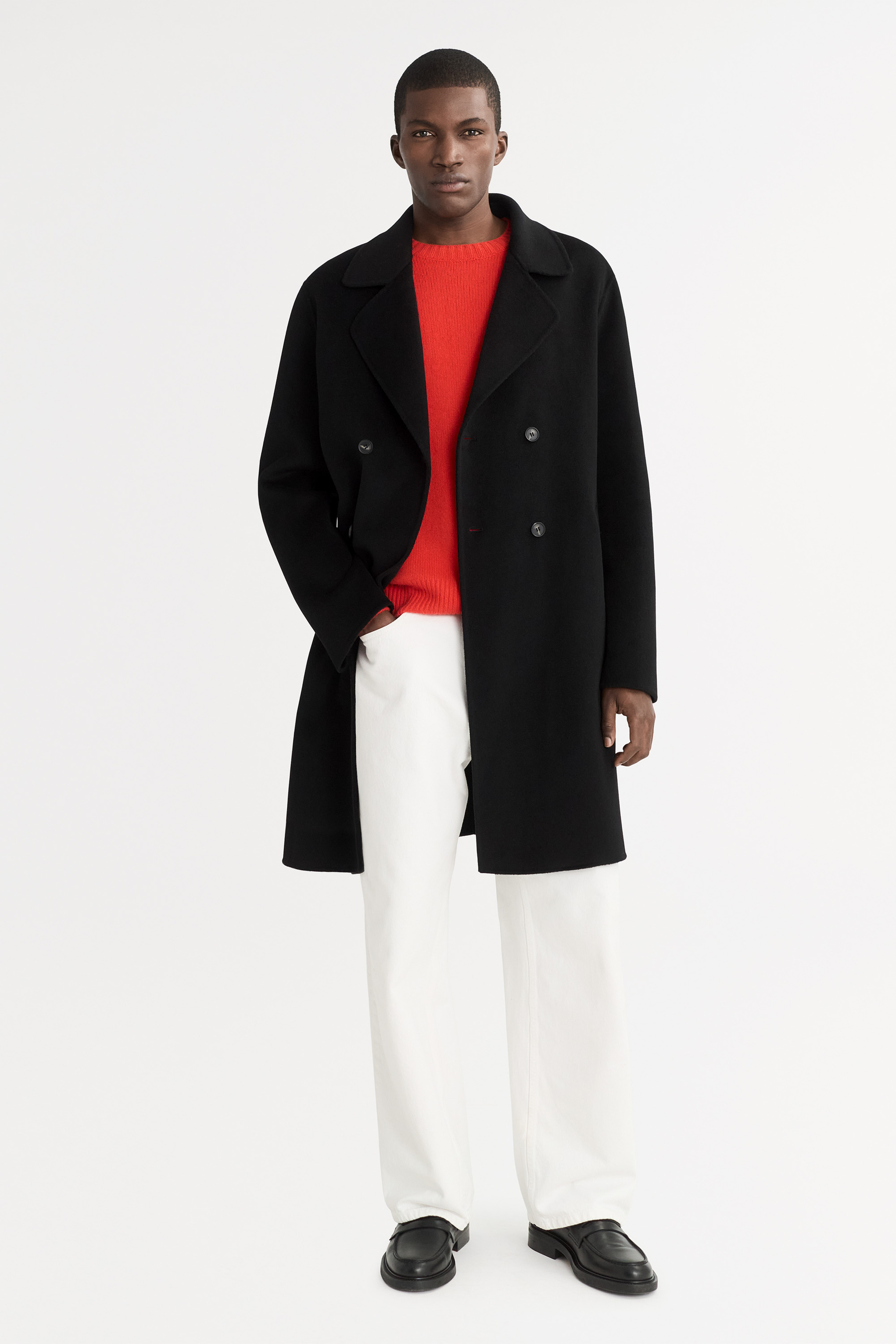 Men's Double Breasted Coat 0