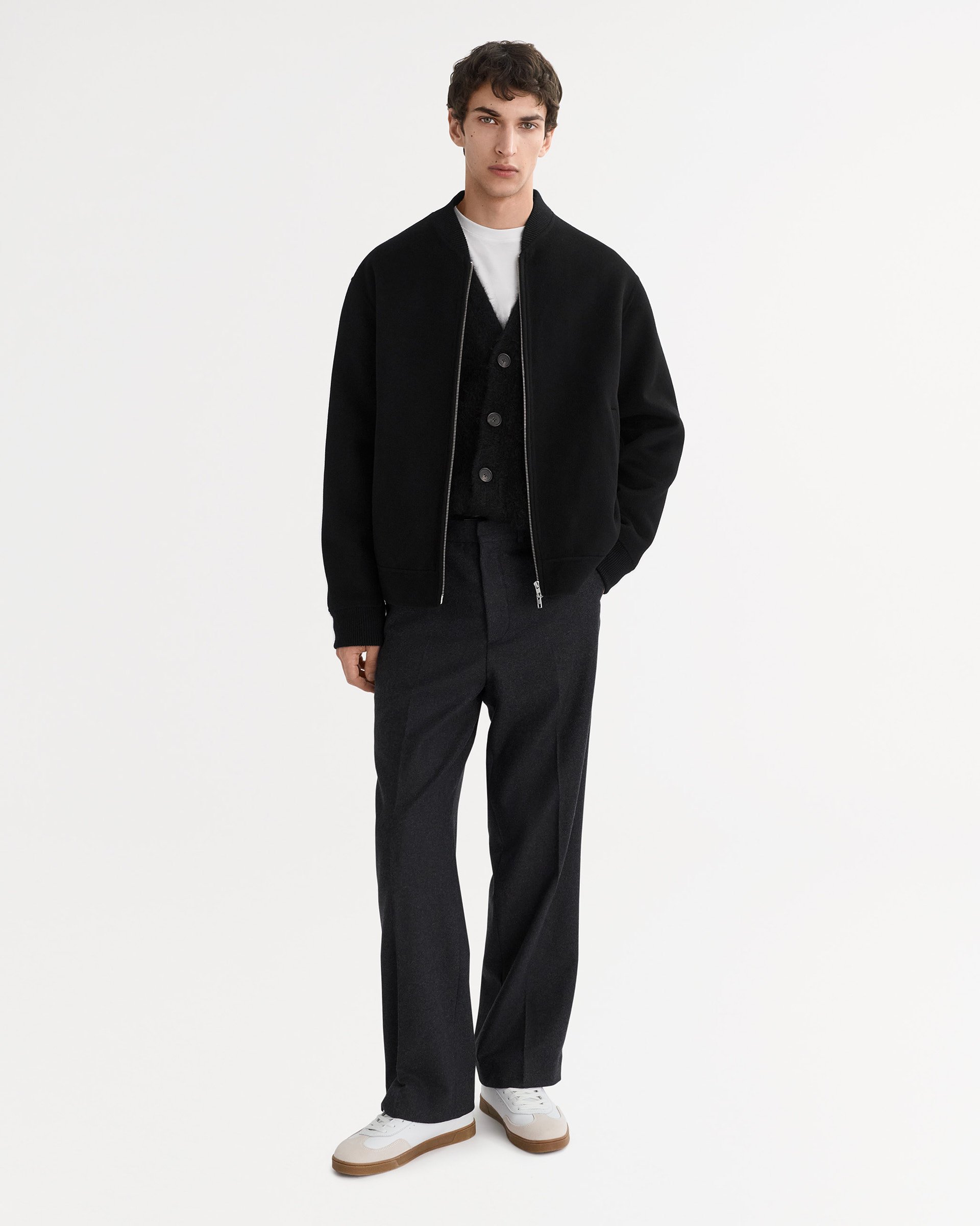 Men's Bomber Jacket Black 2