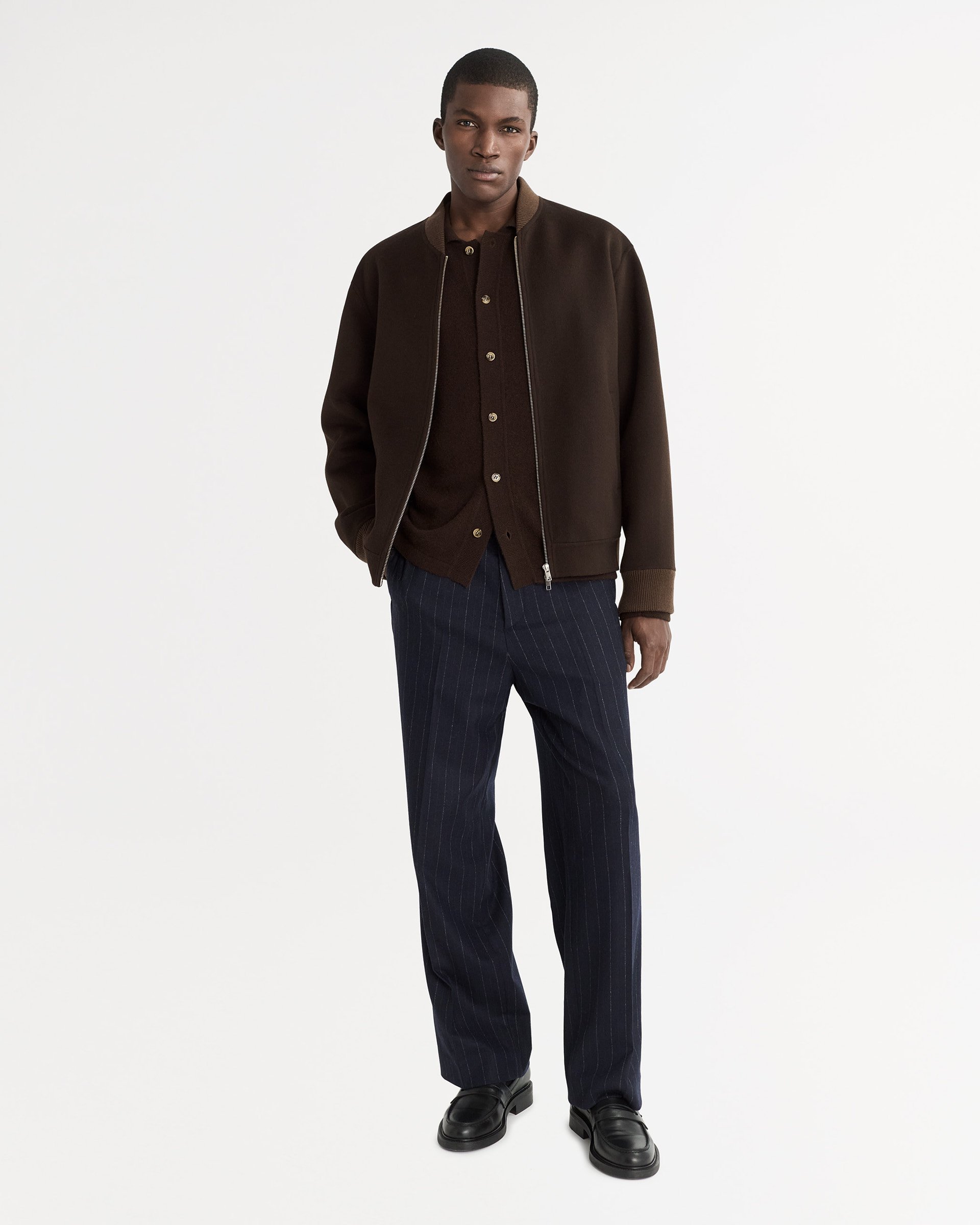 Men's Bomber Jacket Mocha 2