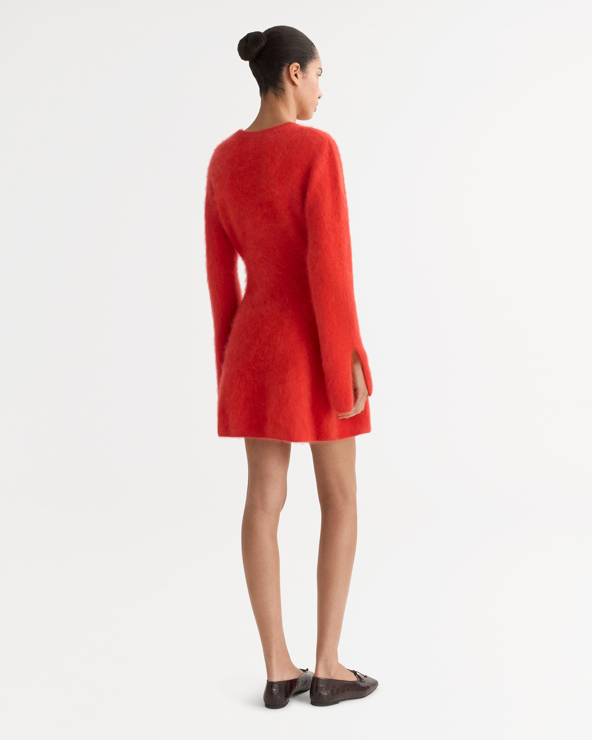 Brushed mini dress 3