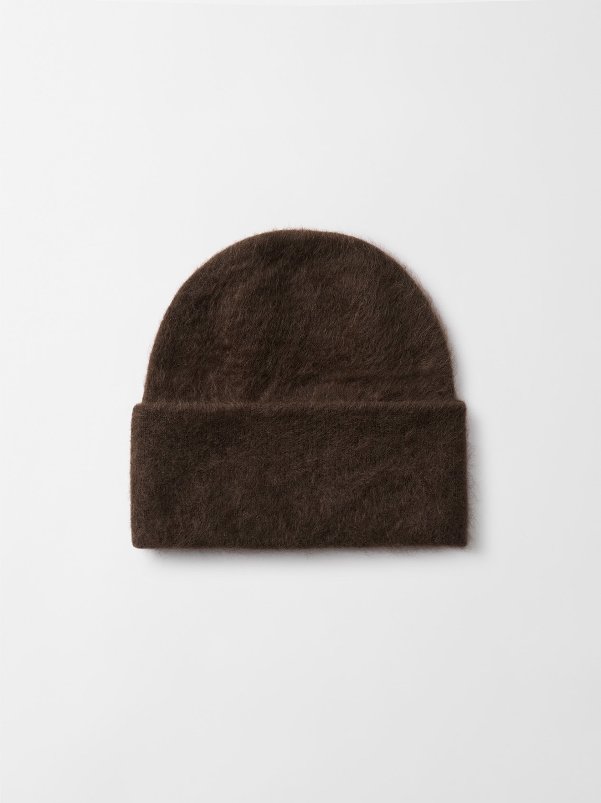 Brushed beanie Mocha 1