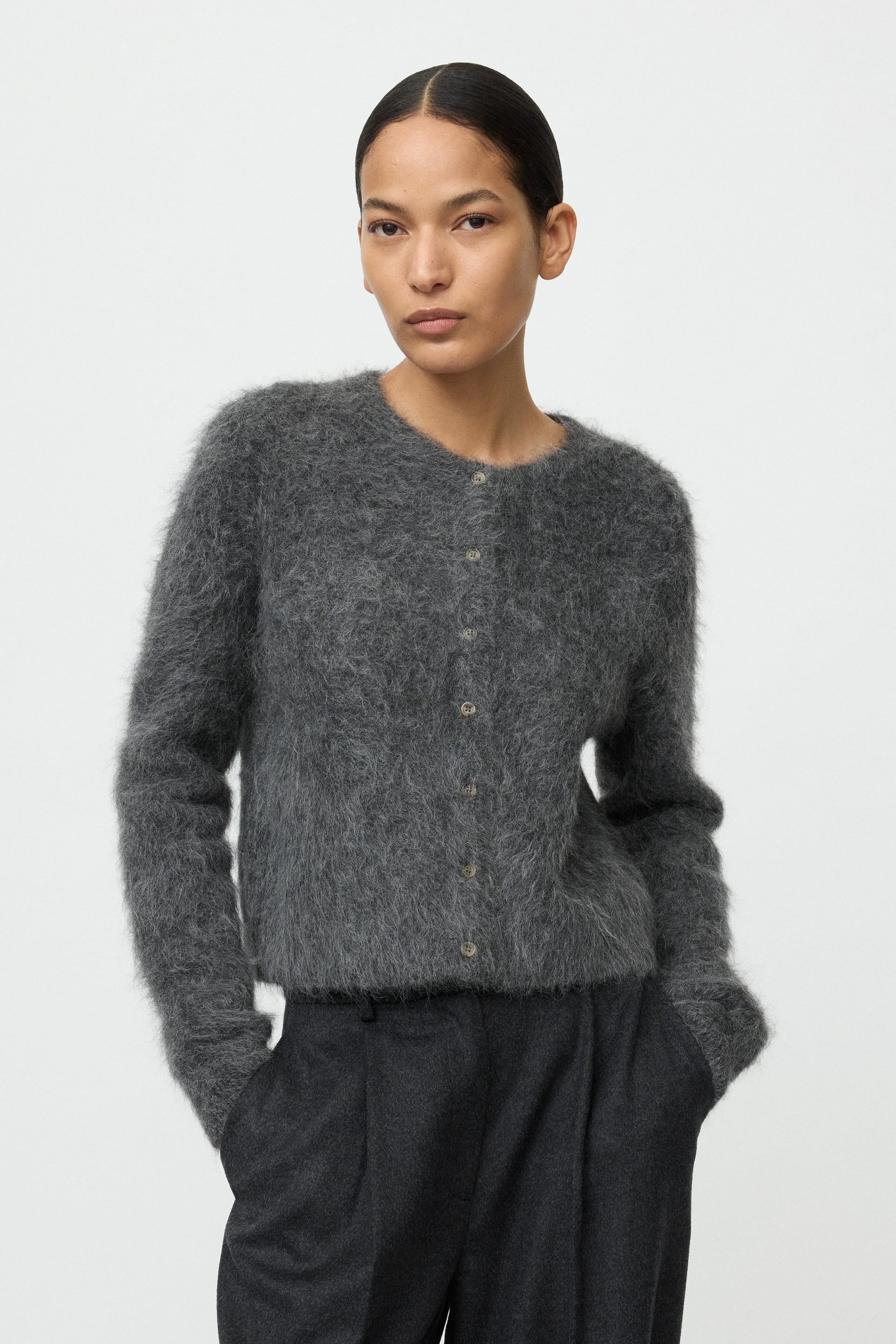 Alpaca cardigan 2