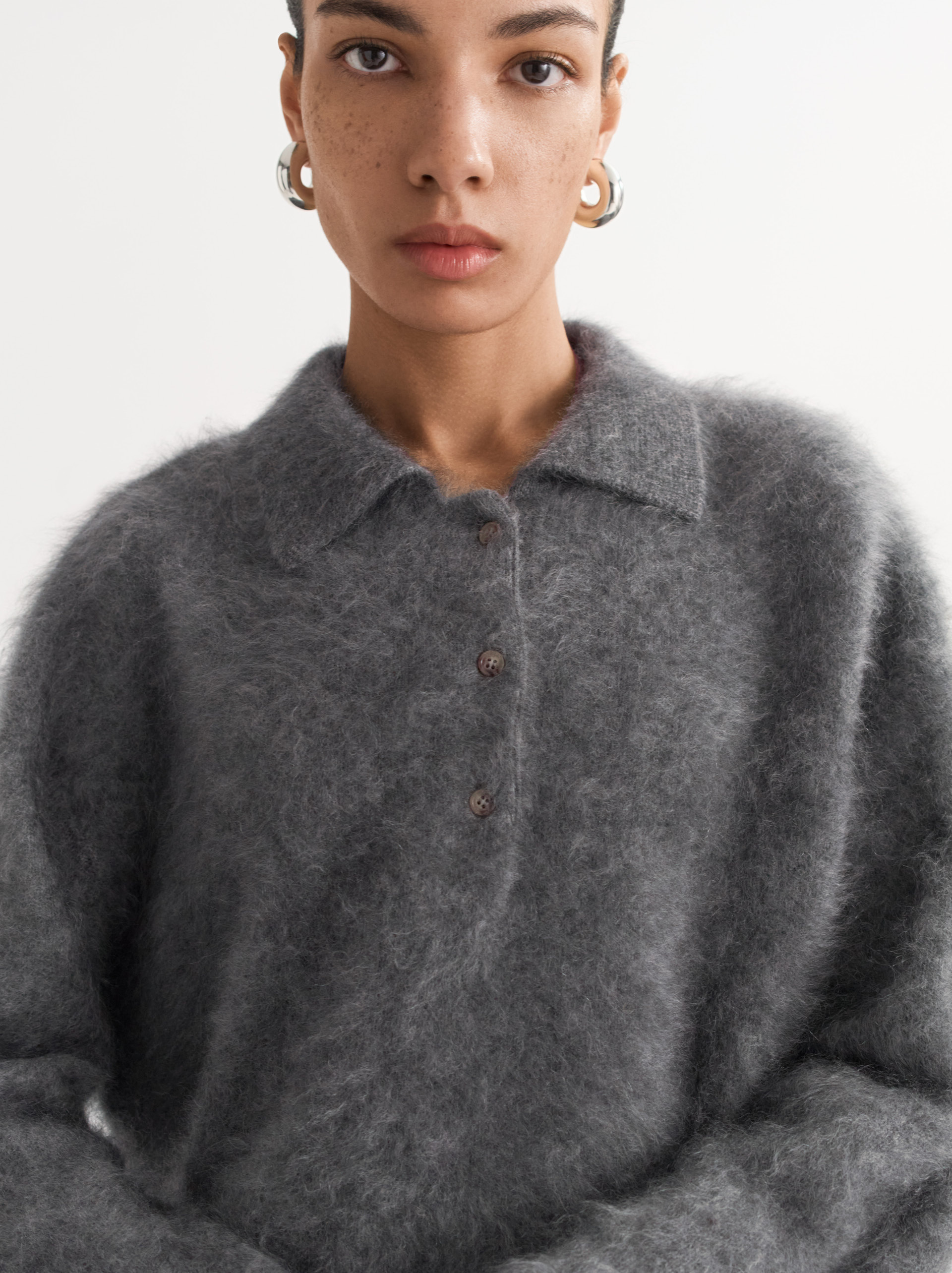 Brushed polo shirt 0