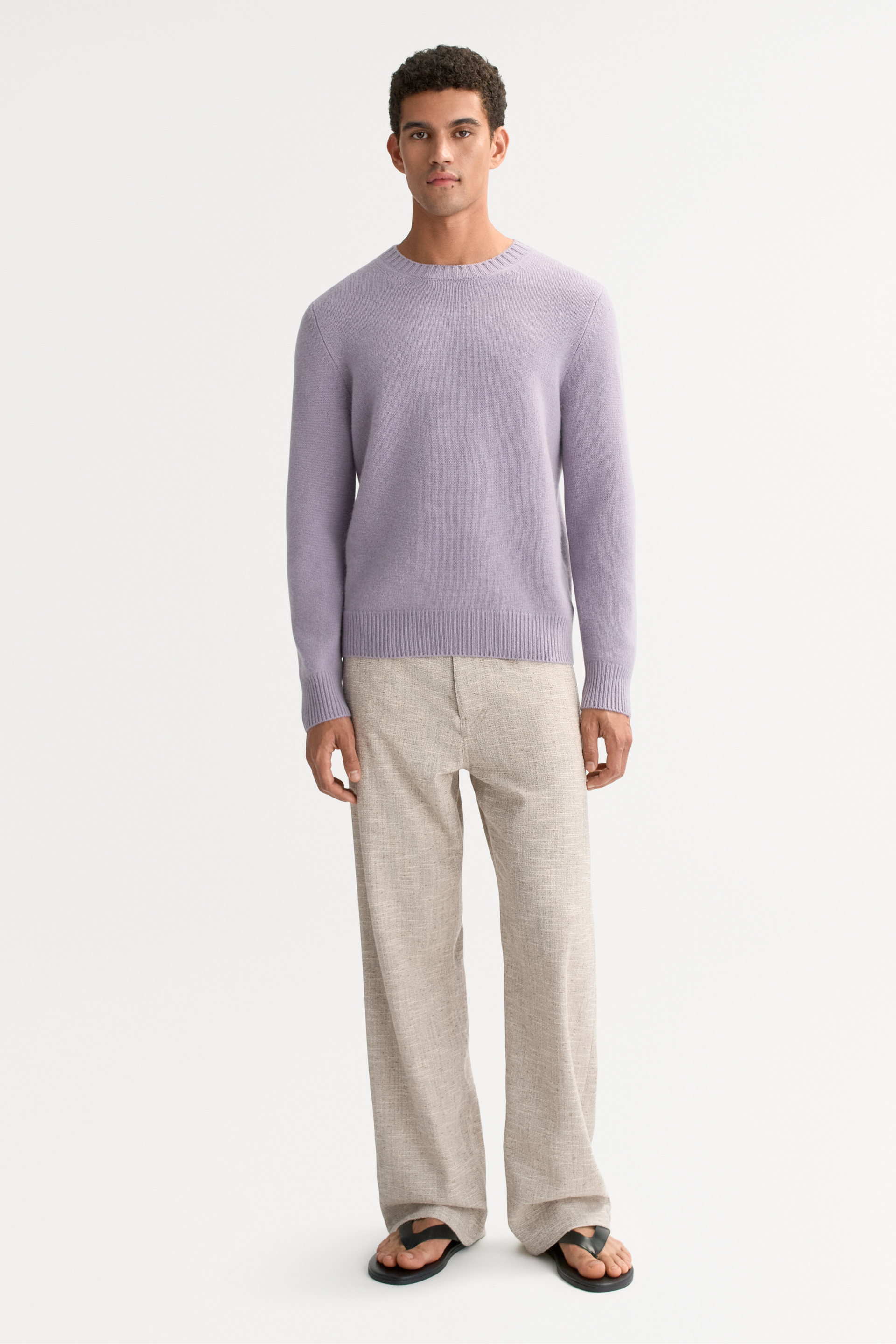 Men's chunky crewneck 0