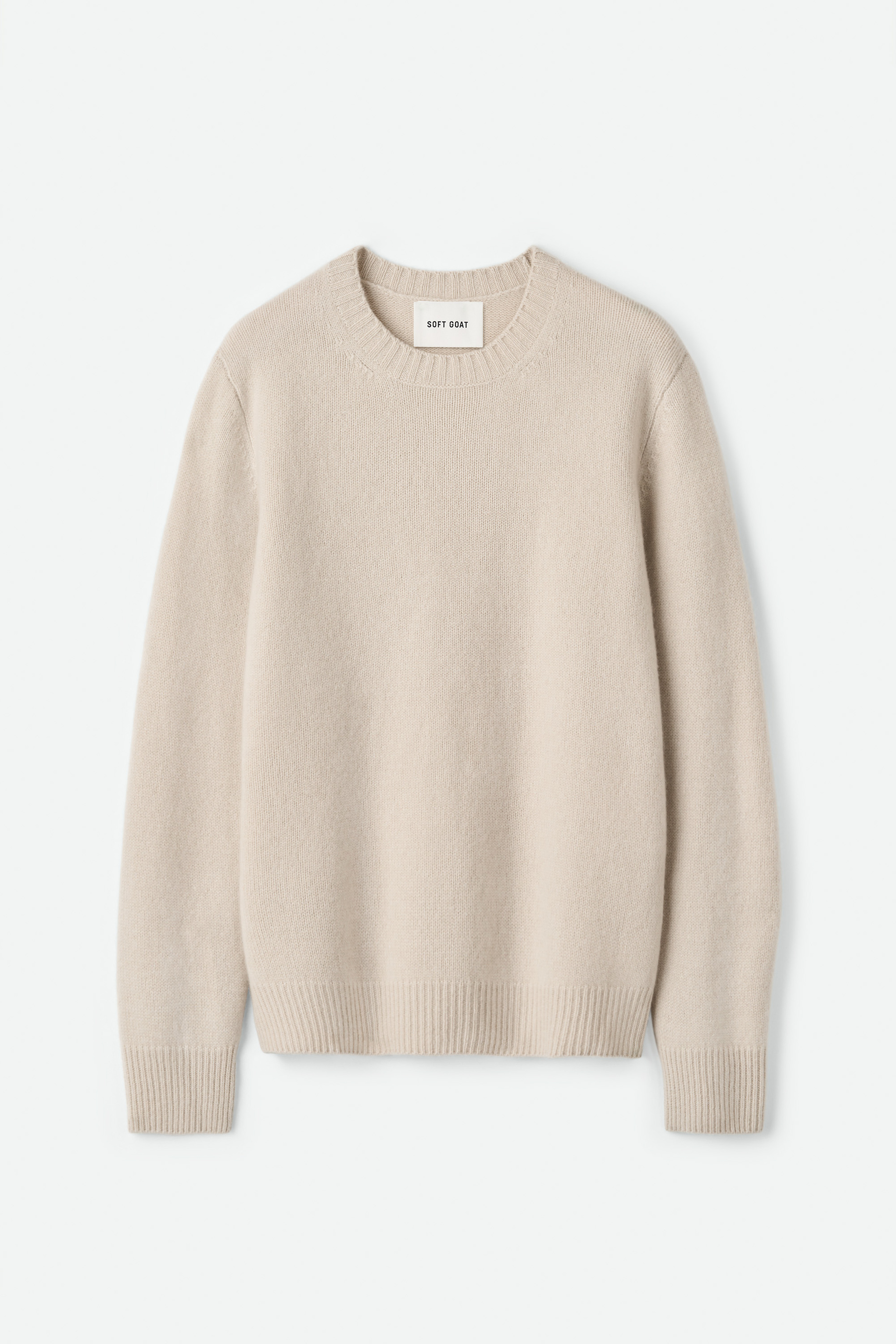 Men's Chunky Crewneck Chalk 1