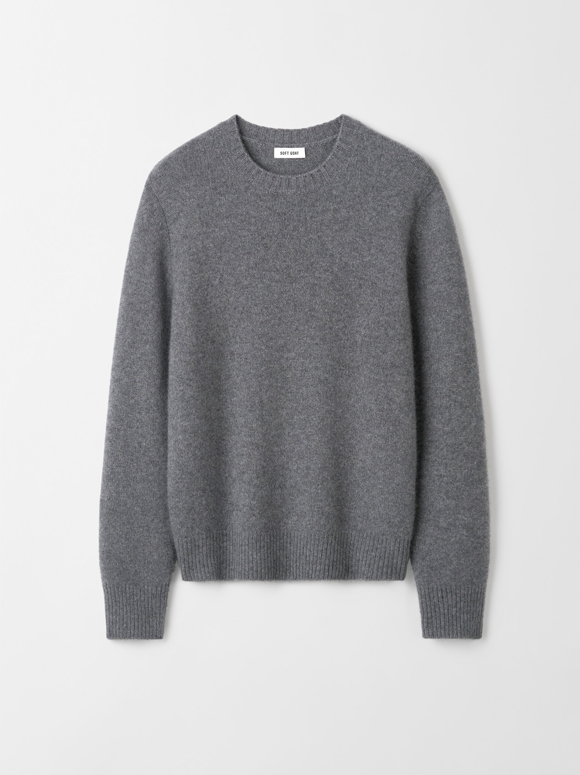 Men's Chunky Crewneck Grey 1