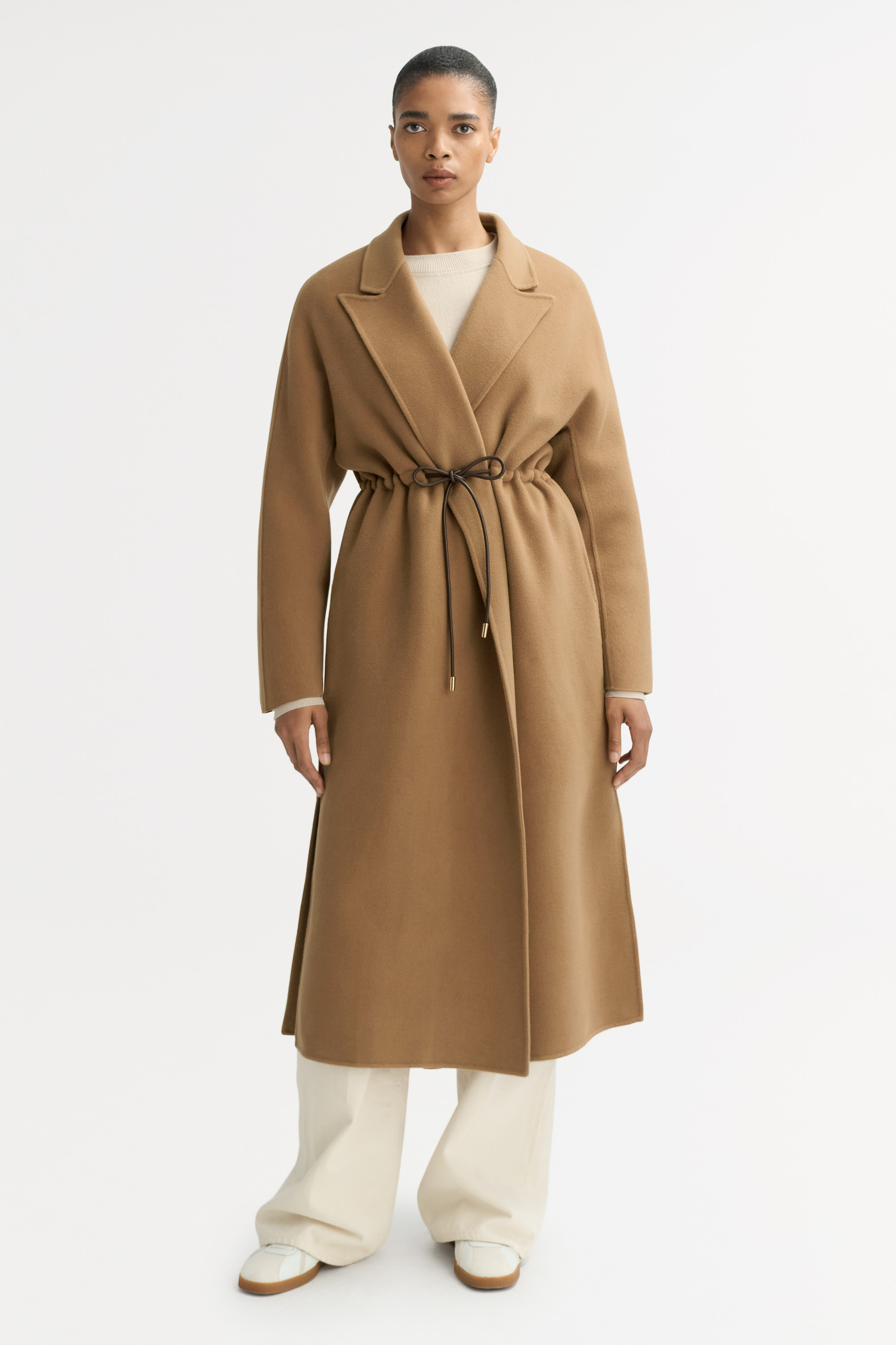 Drawstring coat 0