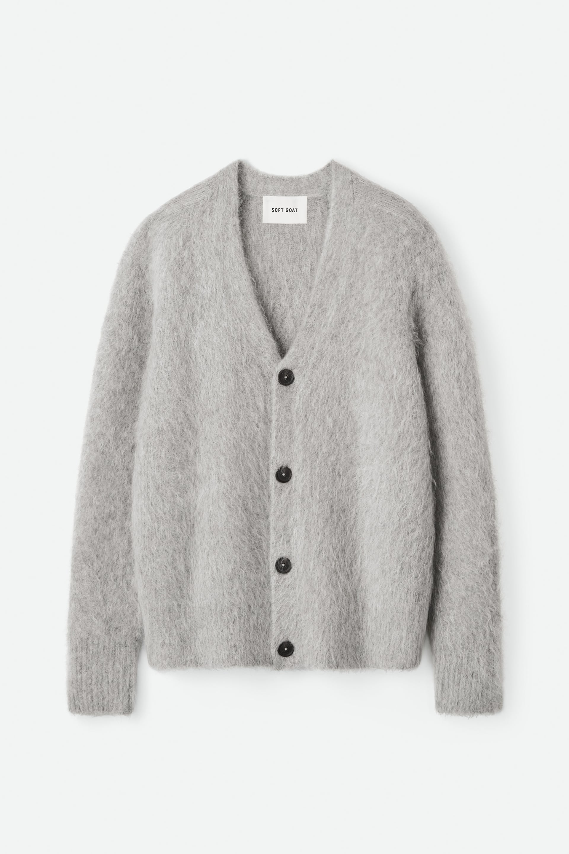 Men's alpaca cardigan 1