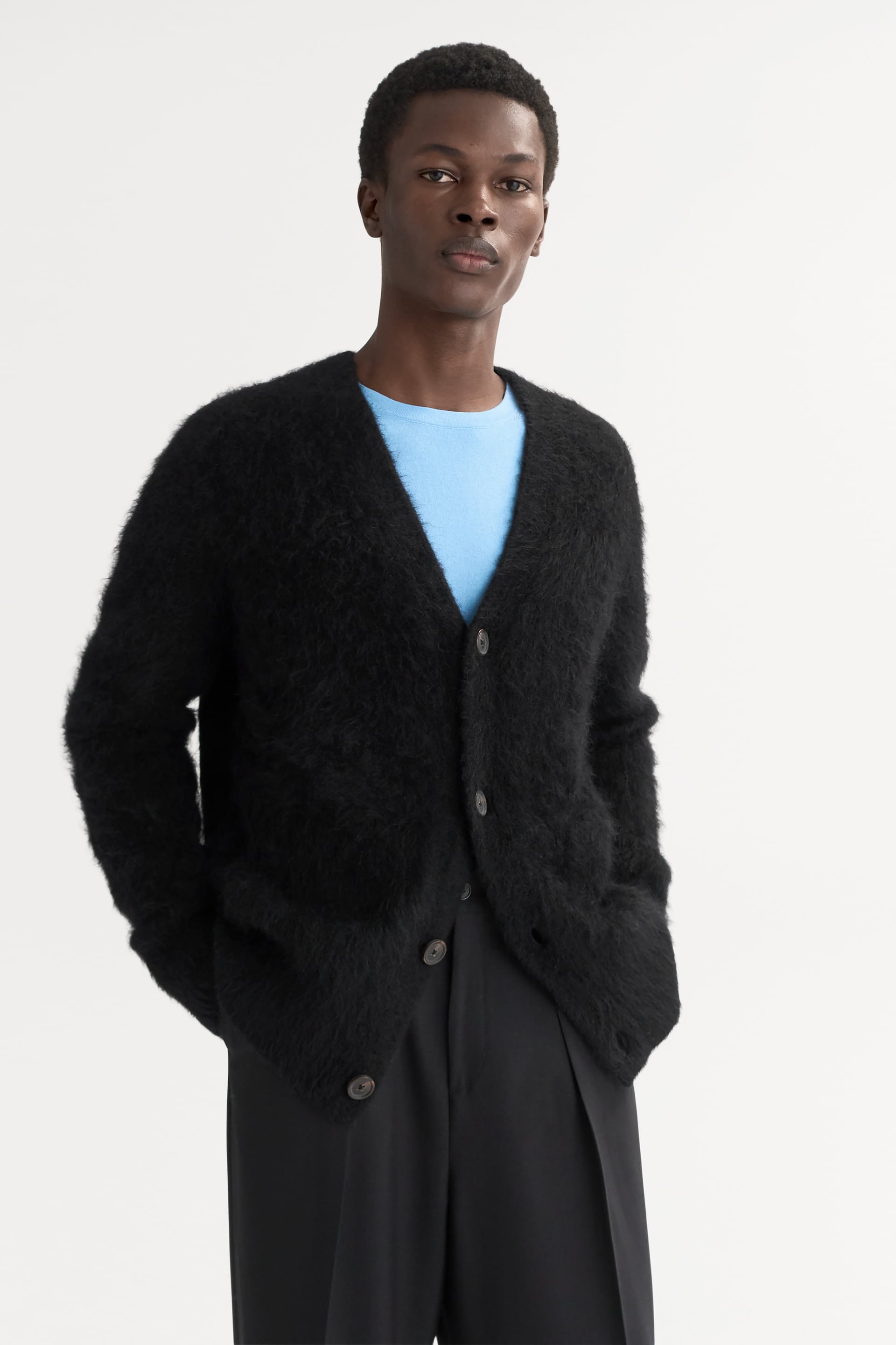 Men's Alpaca Cardigan 2