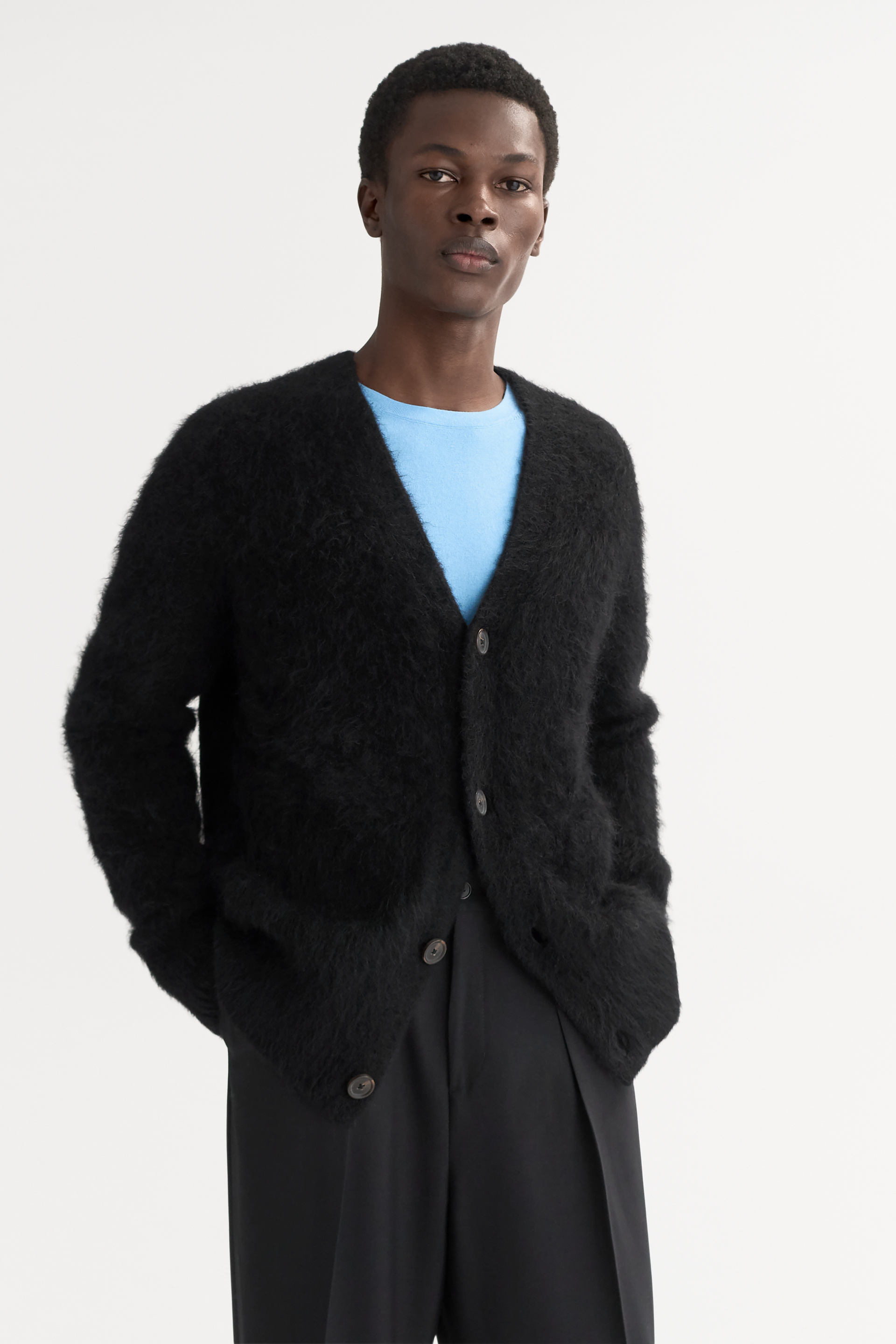 Men's Alpaca Cardigan 2