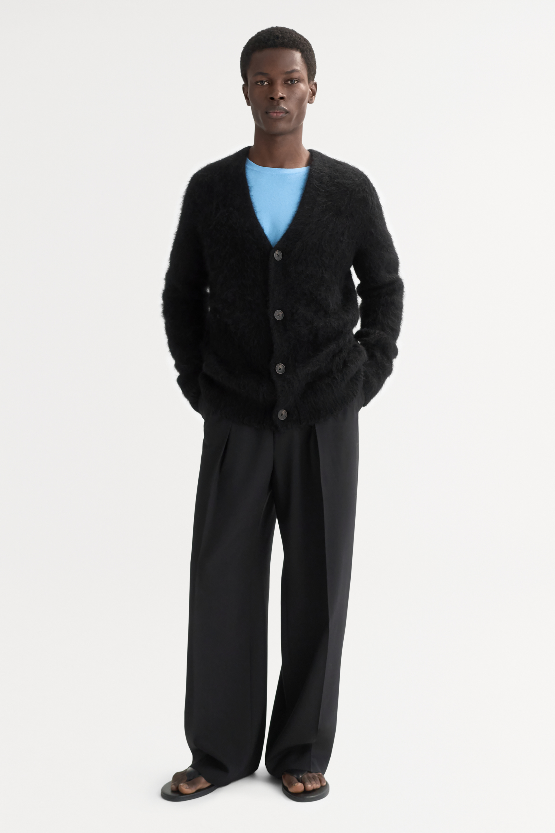 Men's Alpaca Cardigan 0