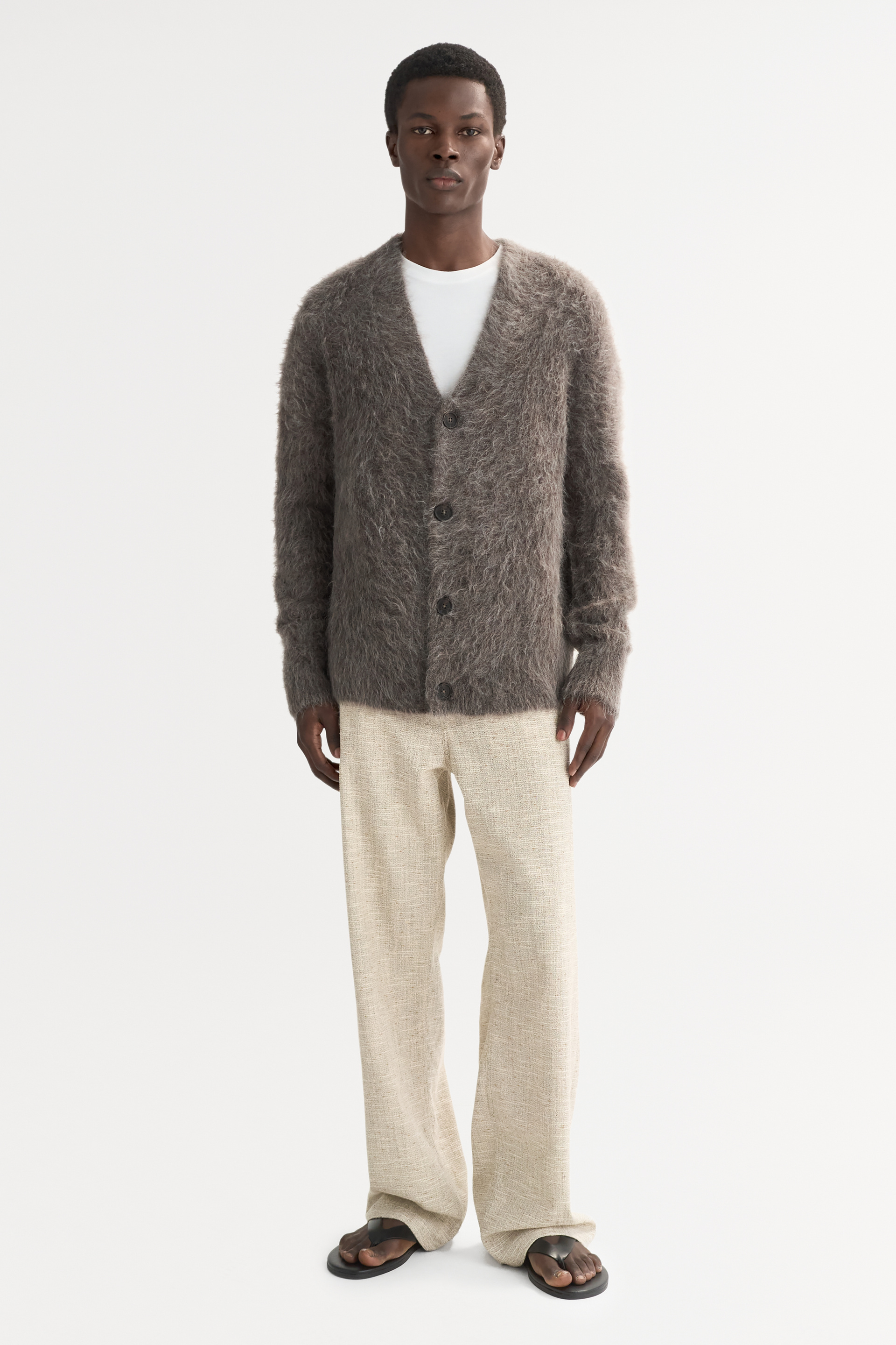 Men's Alpaca Cardigan 0