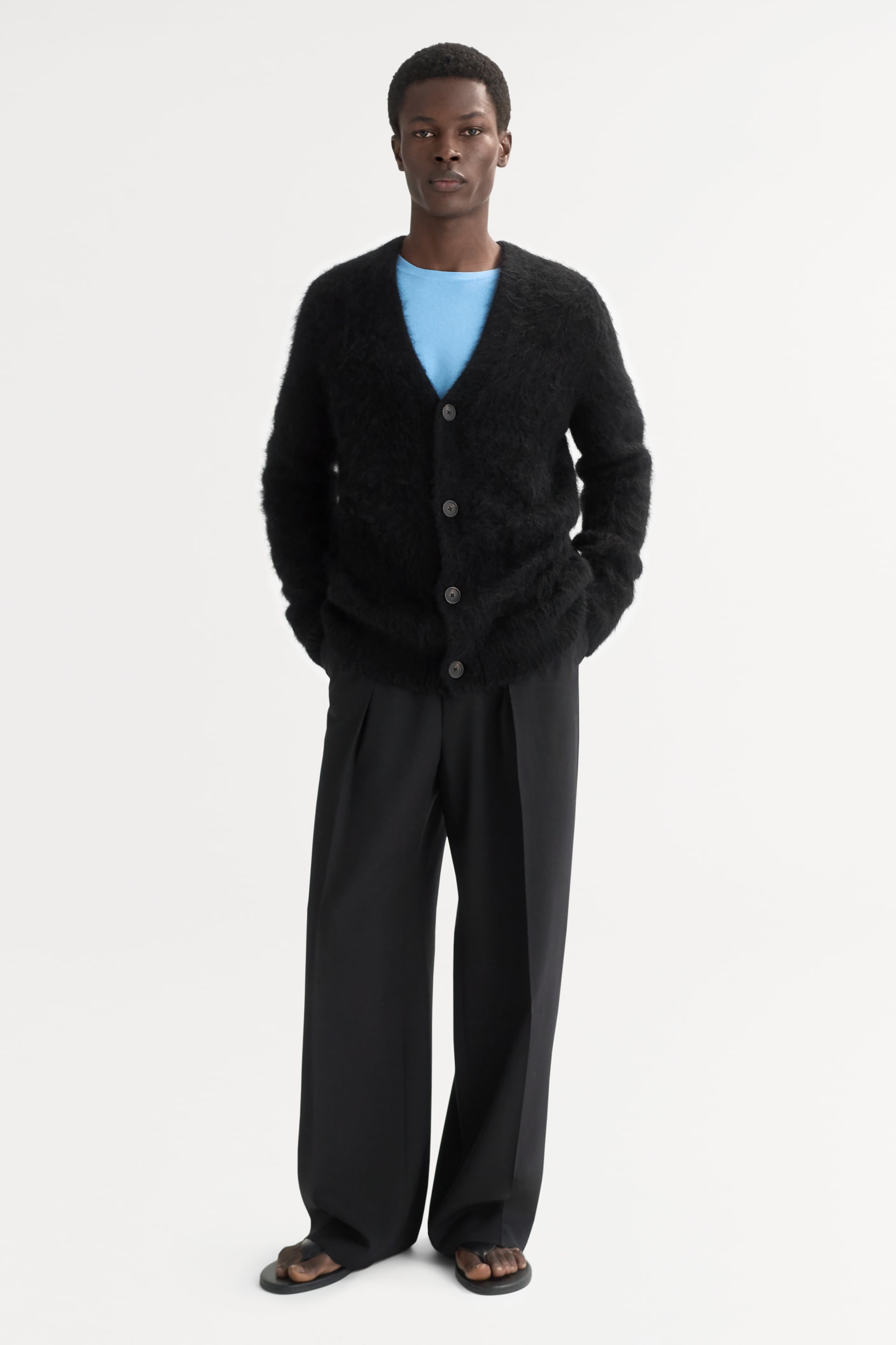 Men's Alpaca Cardigan 0