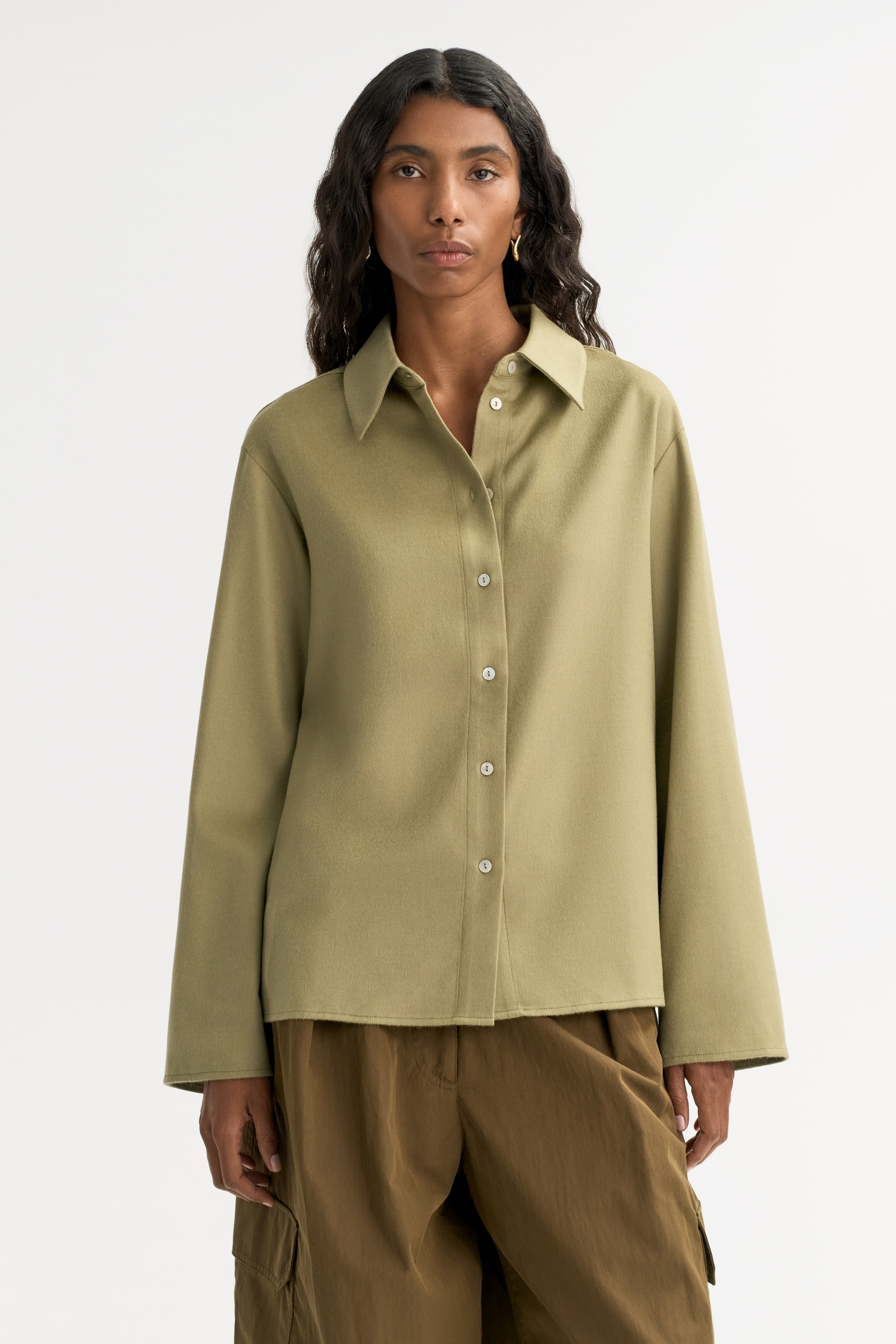 Woven Shirt Khaki
 2