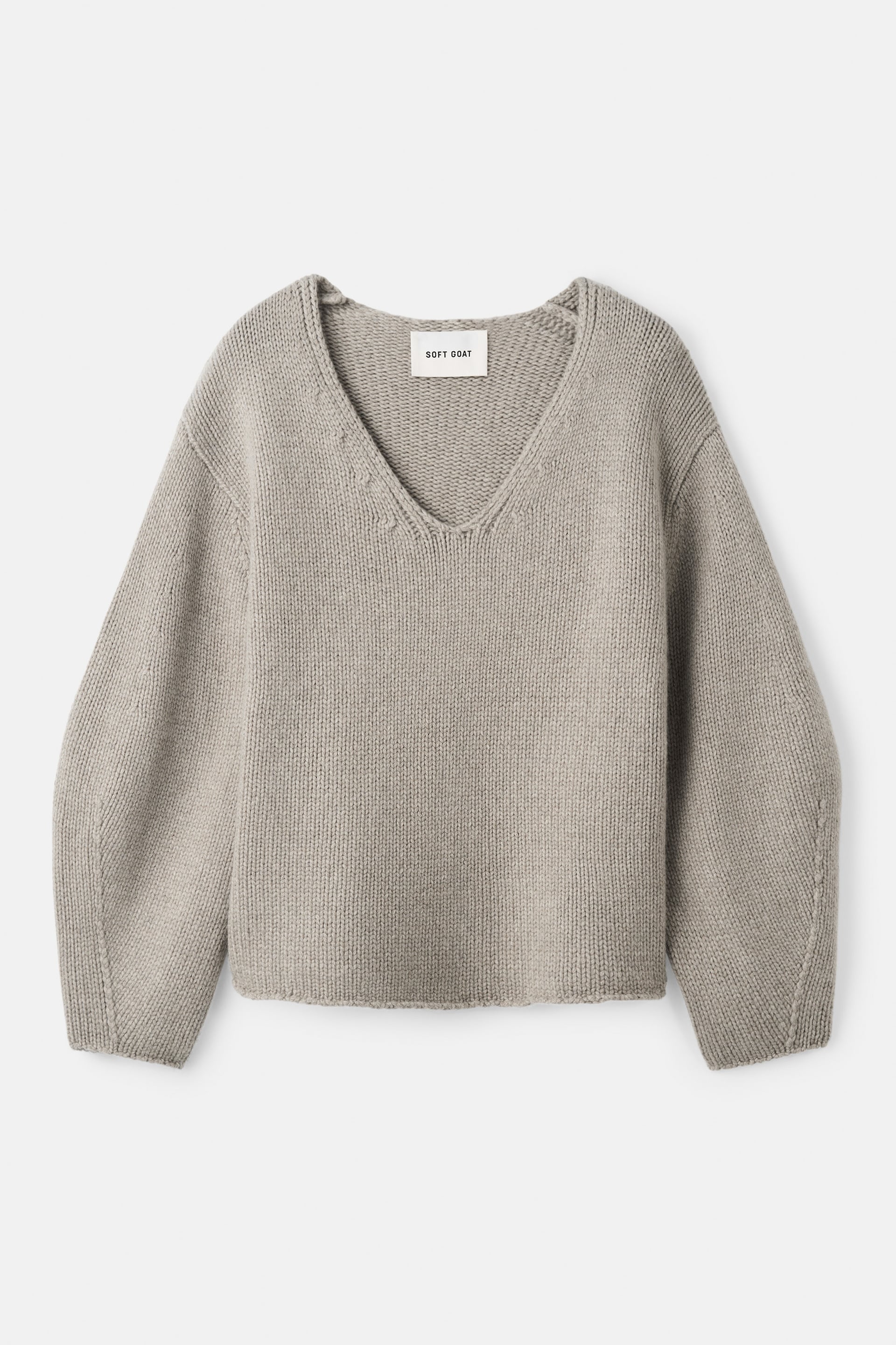 Puff sleeve v-neck 1