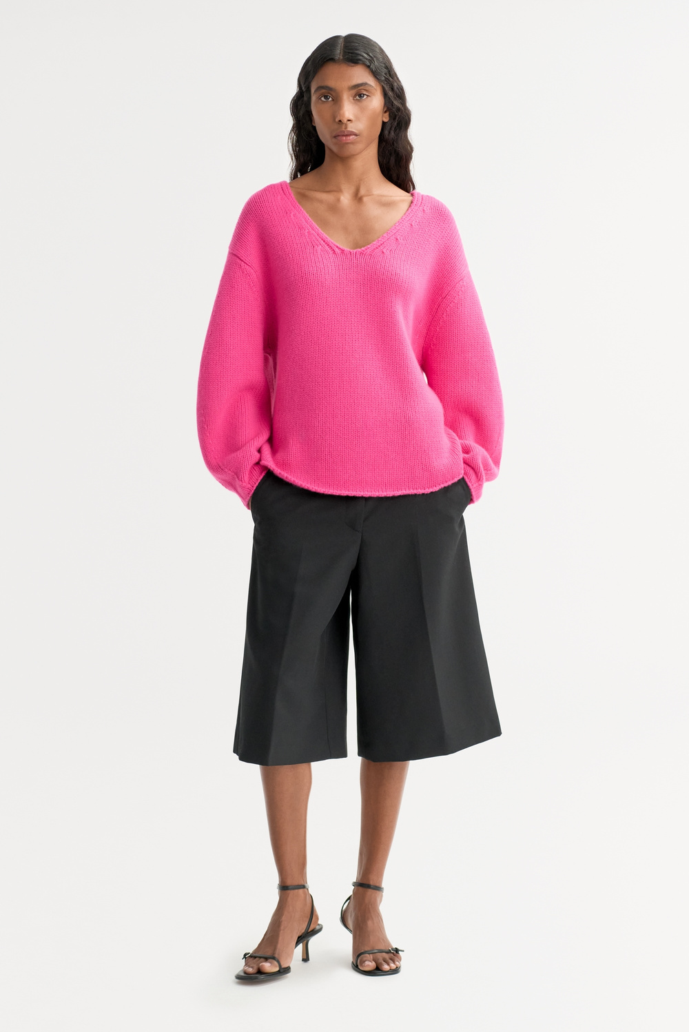 Girlfriend Turtleneck - Turtlenecks - Fuchsia | Soft Goat