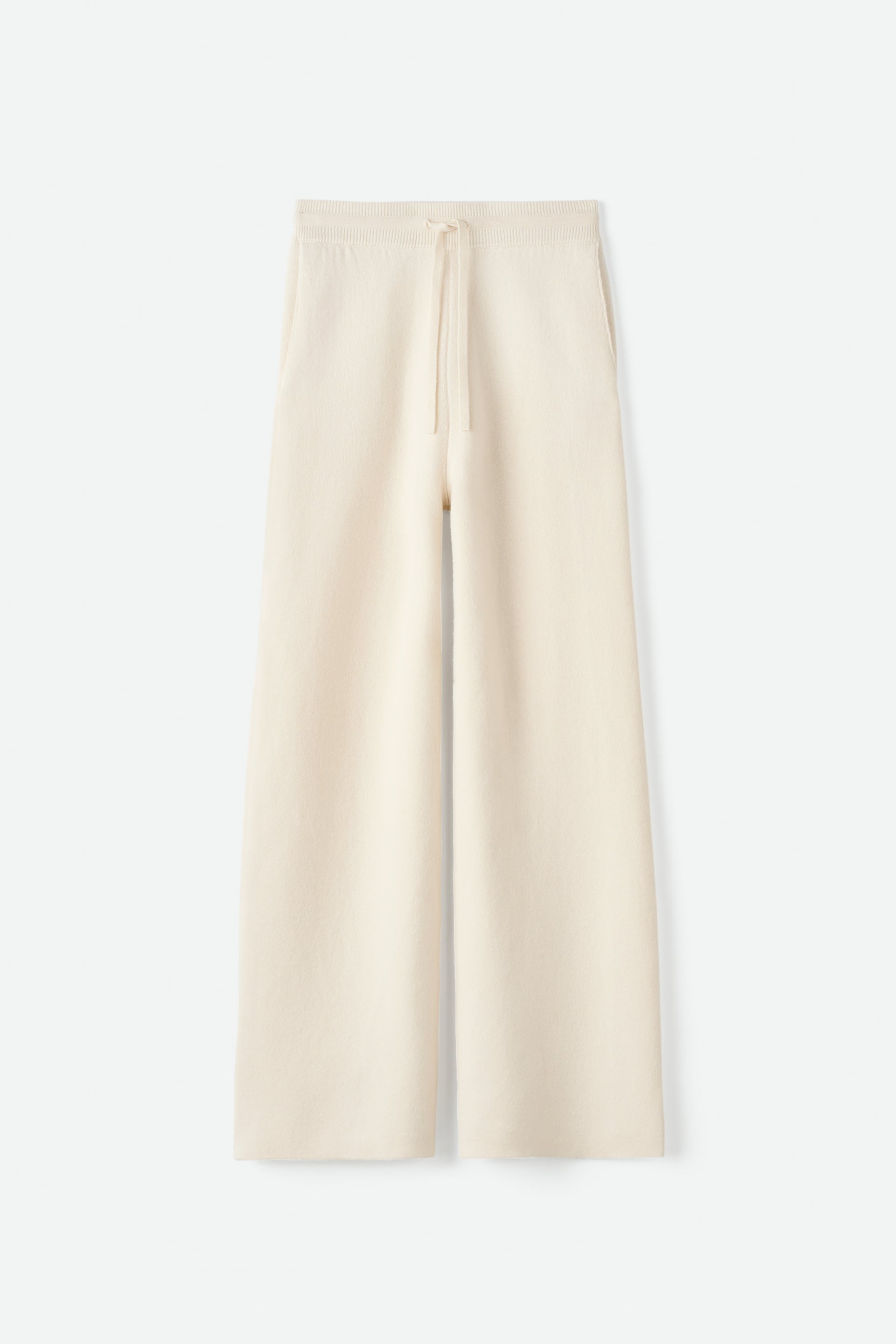Double knit pants Feather White 1