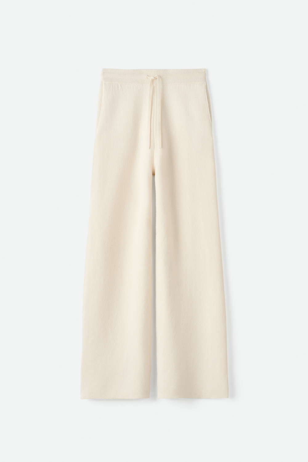 Capri pants - Pants - Ivory | Soft Goat