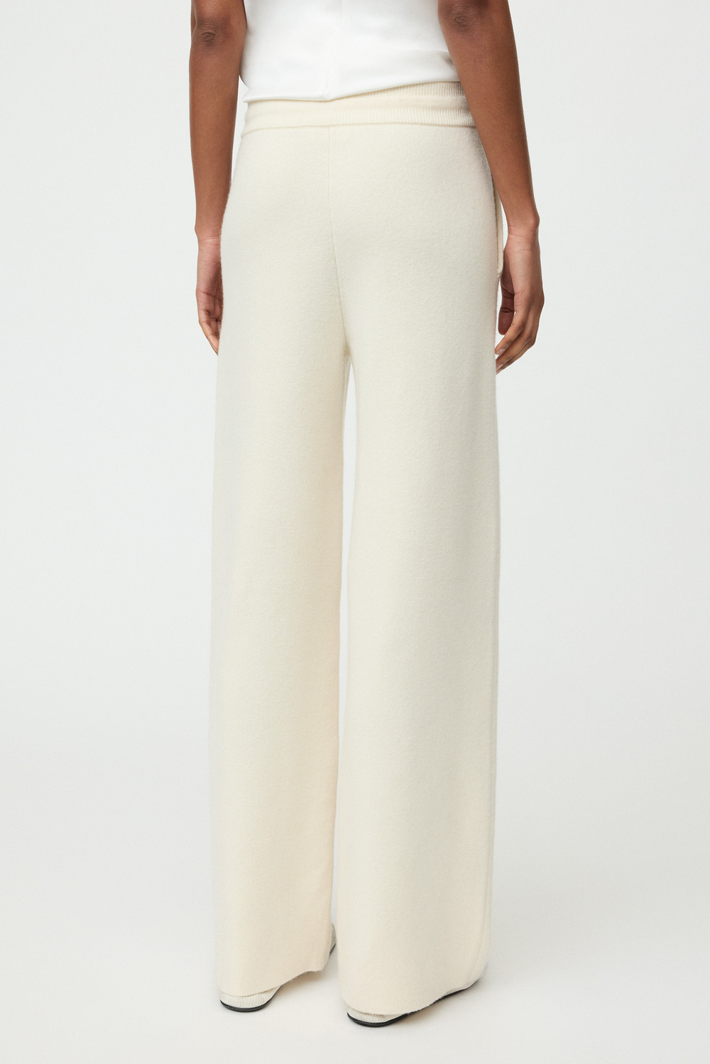 Double knit pants - Pants - Black | Soft Goat