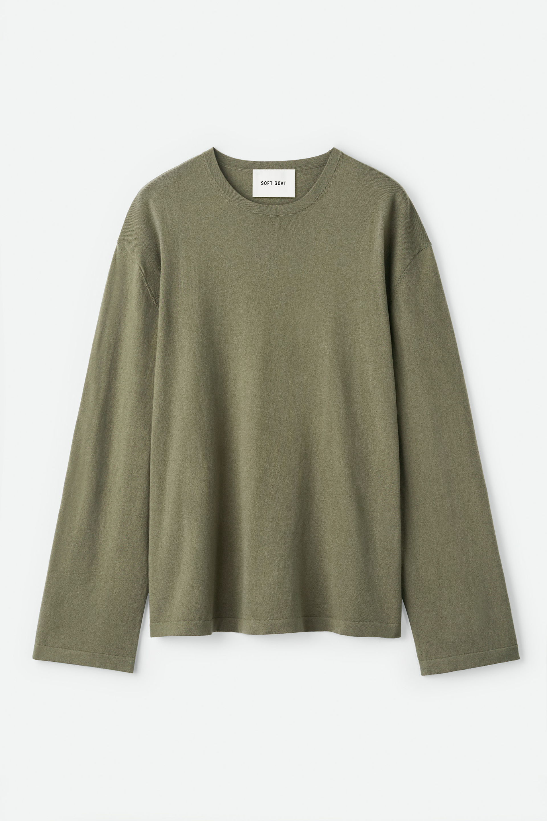 Men's long sleeve t-shirt Khaki
 1