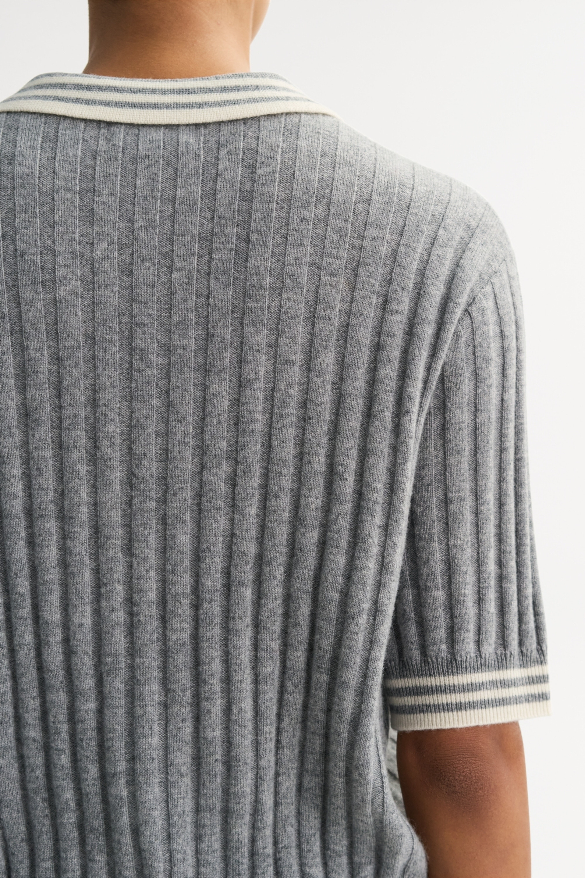 Striped pique 4