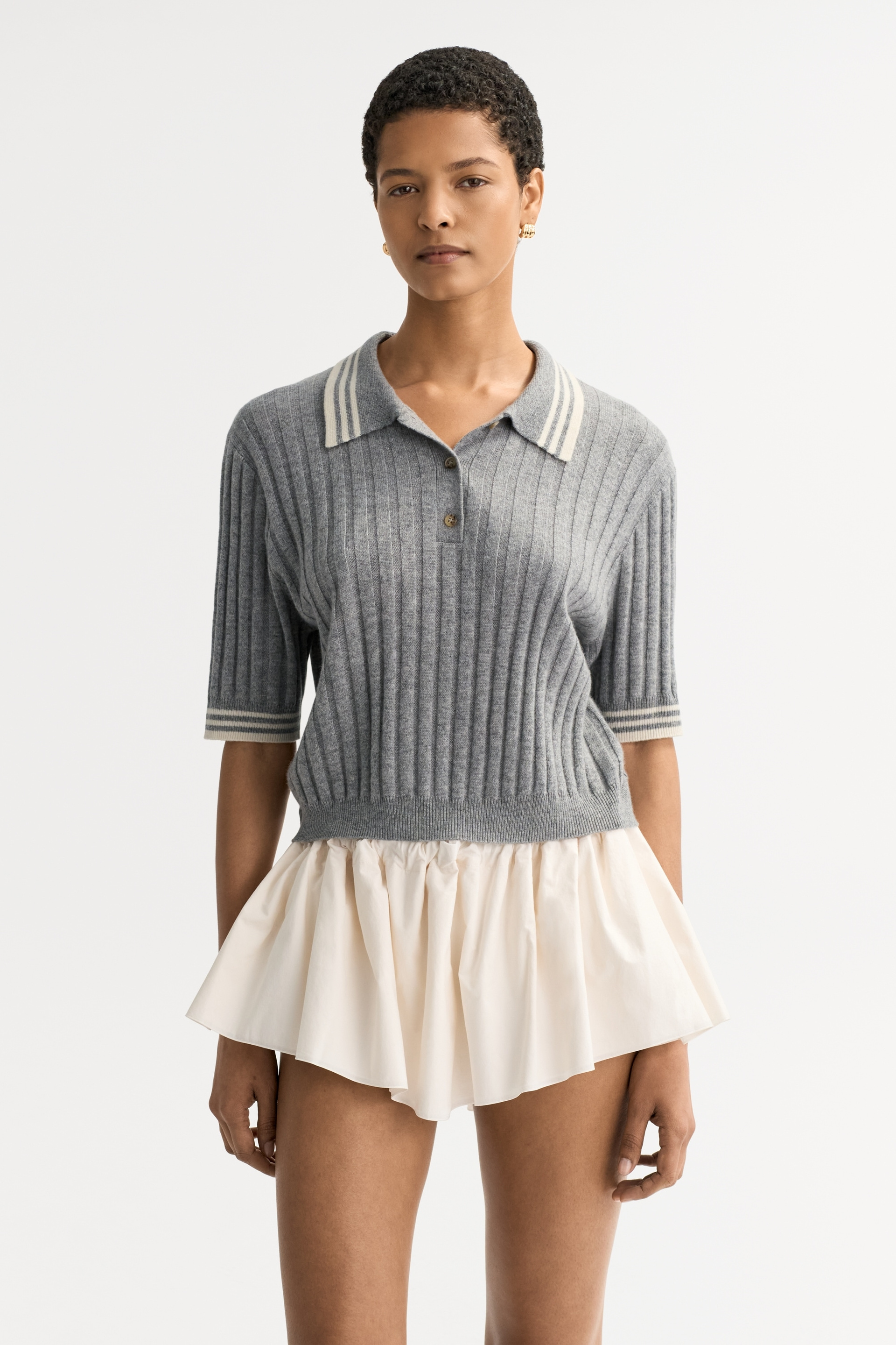 Striped pique 2