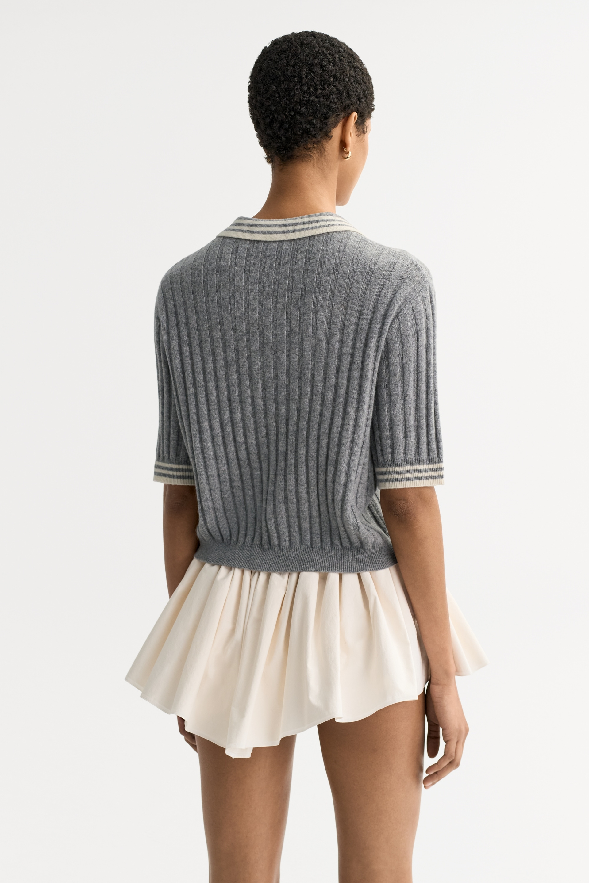 Striped pique 3