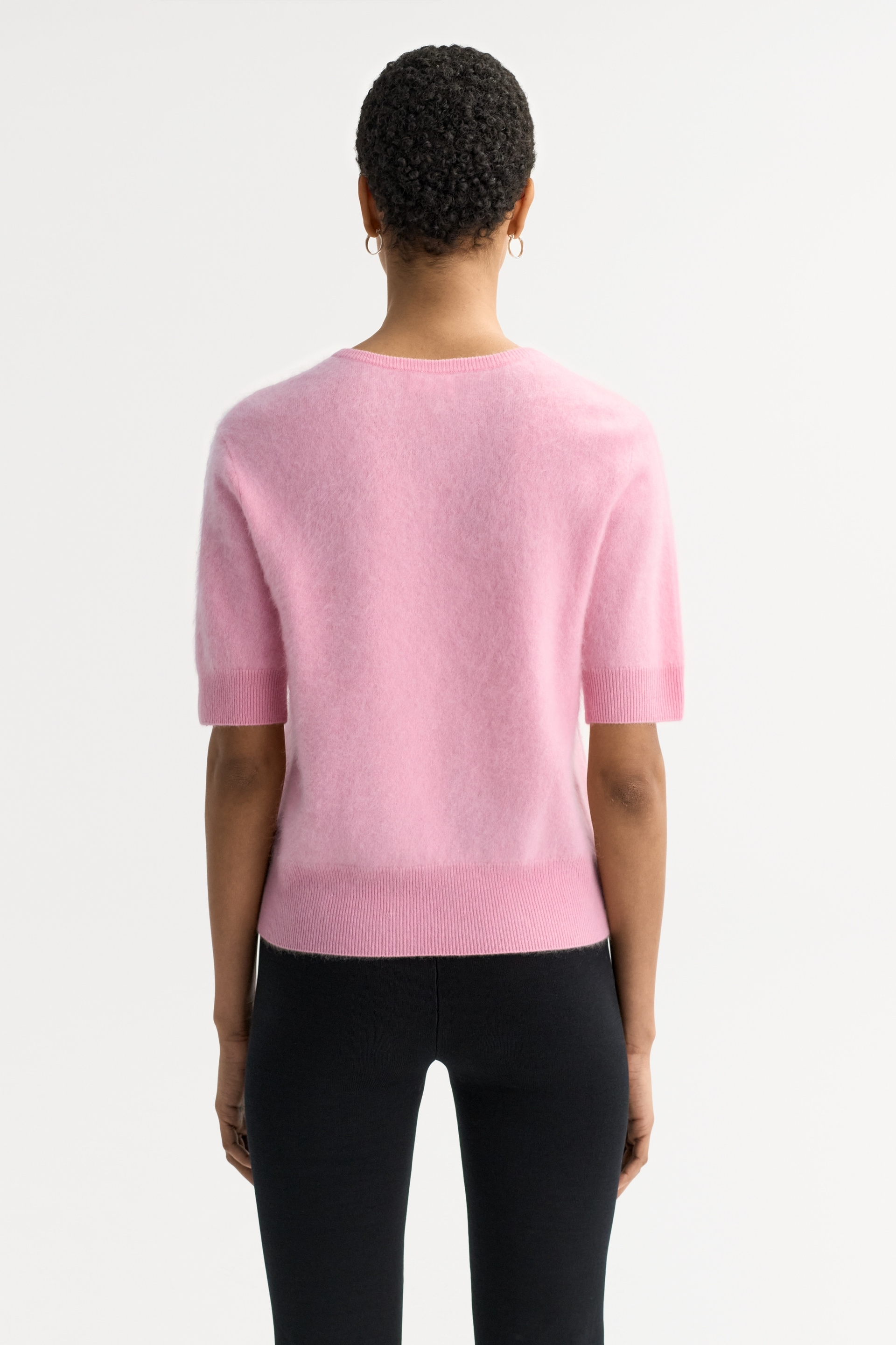 Brushed v-neck t-shirt 3