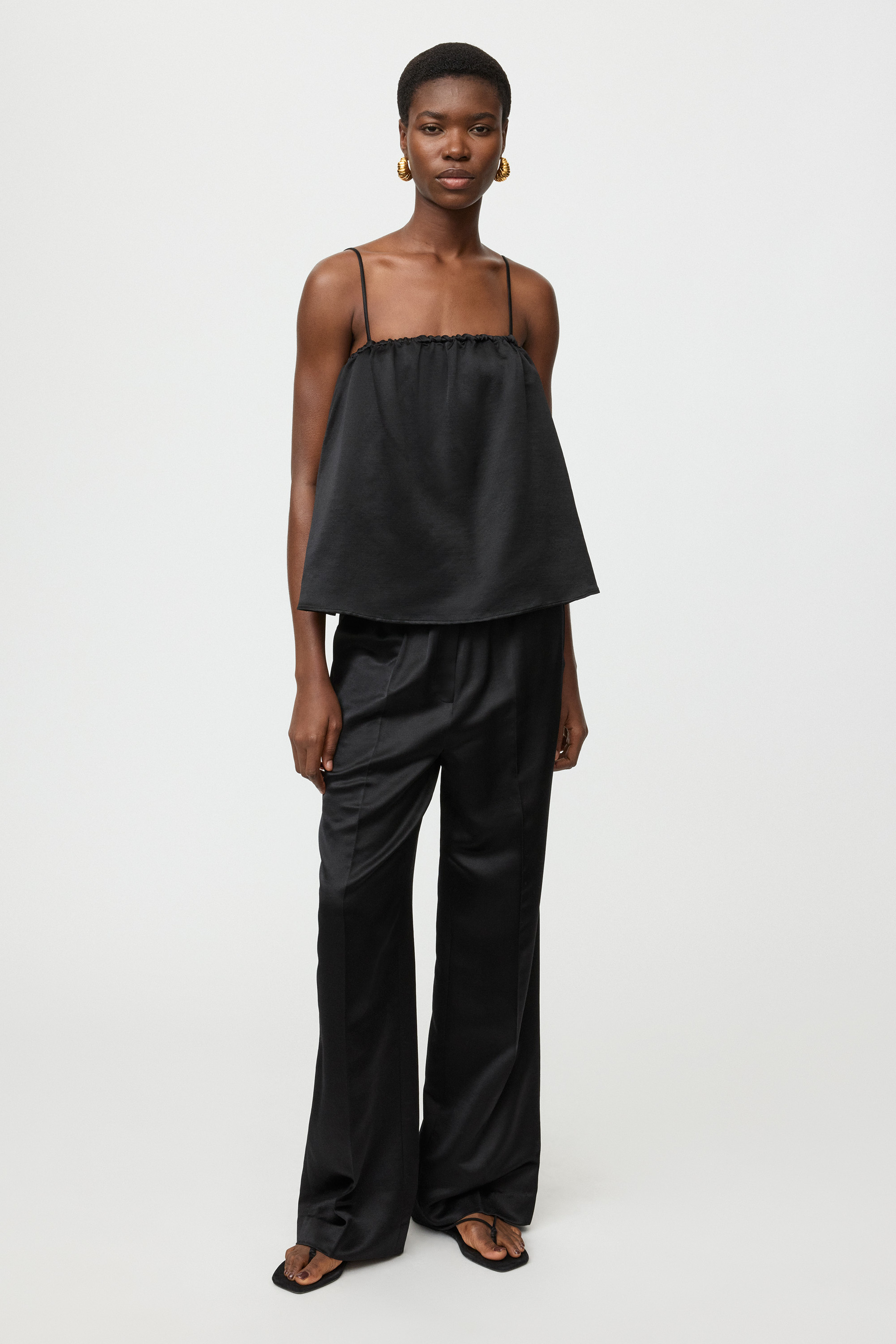 Silk pants Black 2