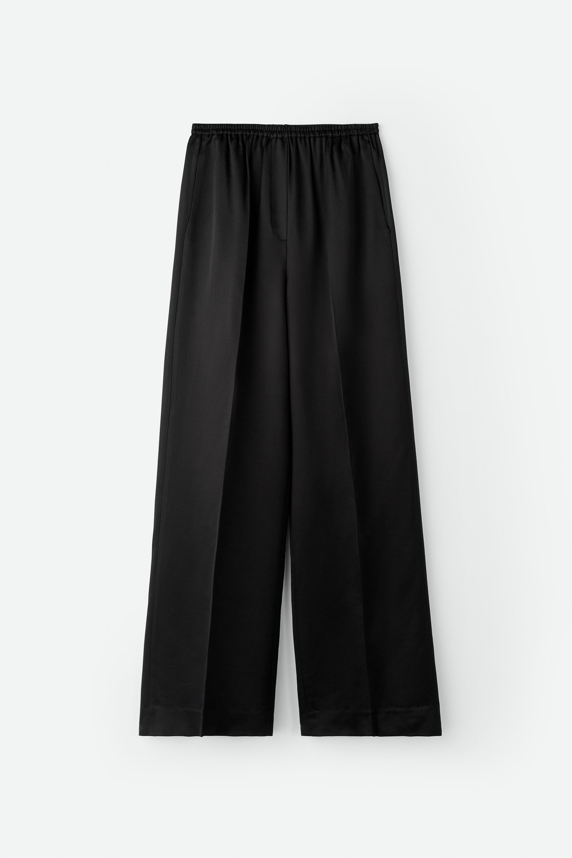 Silk pants Black 1