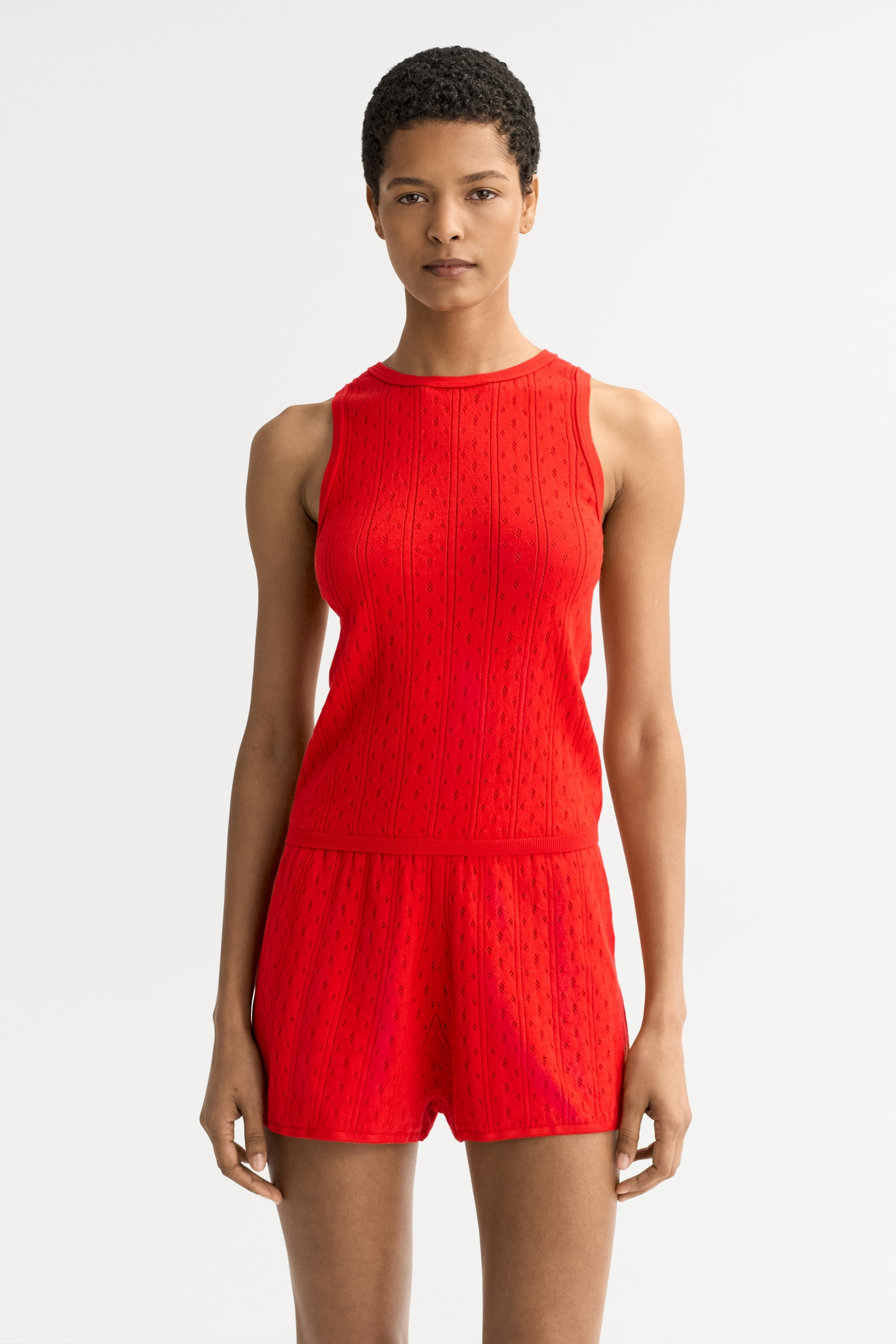 Pointelle singlet 2